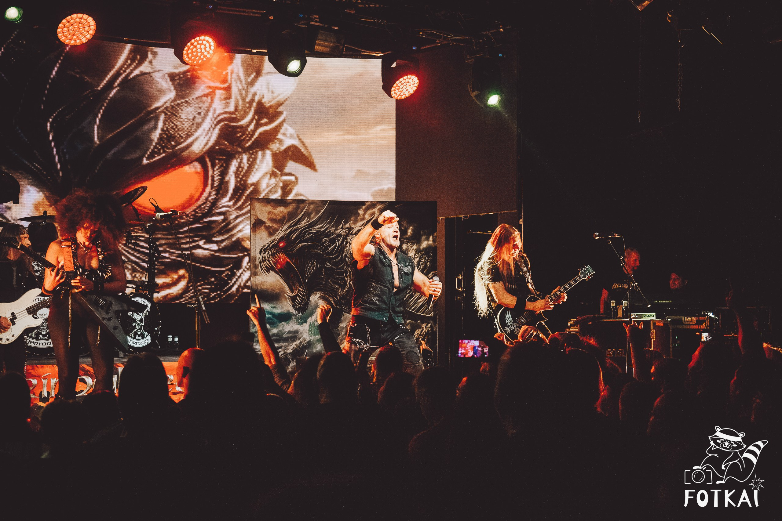 Primal Fear presentó Domination con power metal en la Sala Wagon de Madrid — Fotos, 2026 | FOTKAI