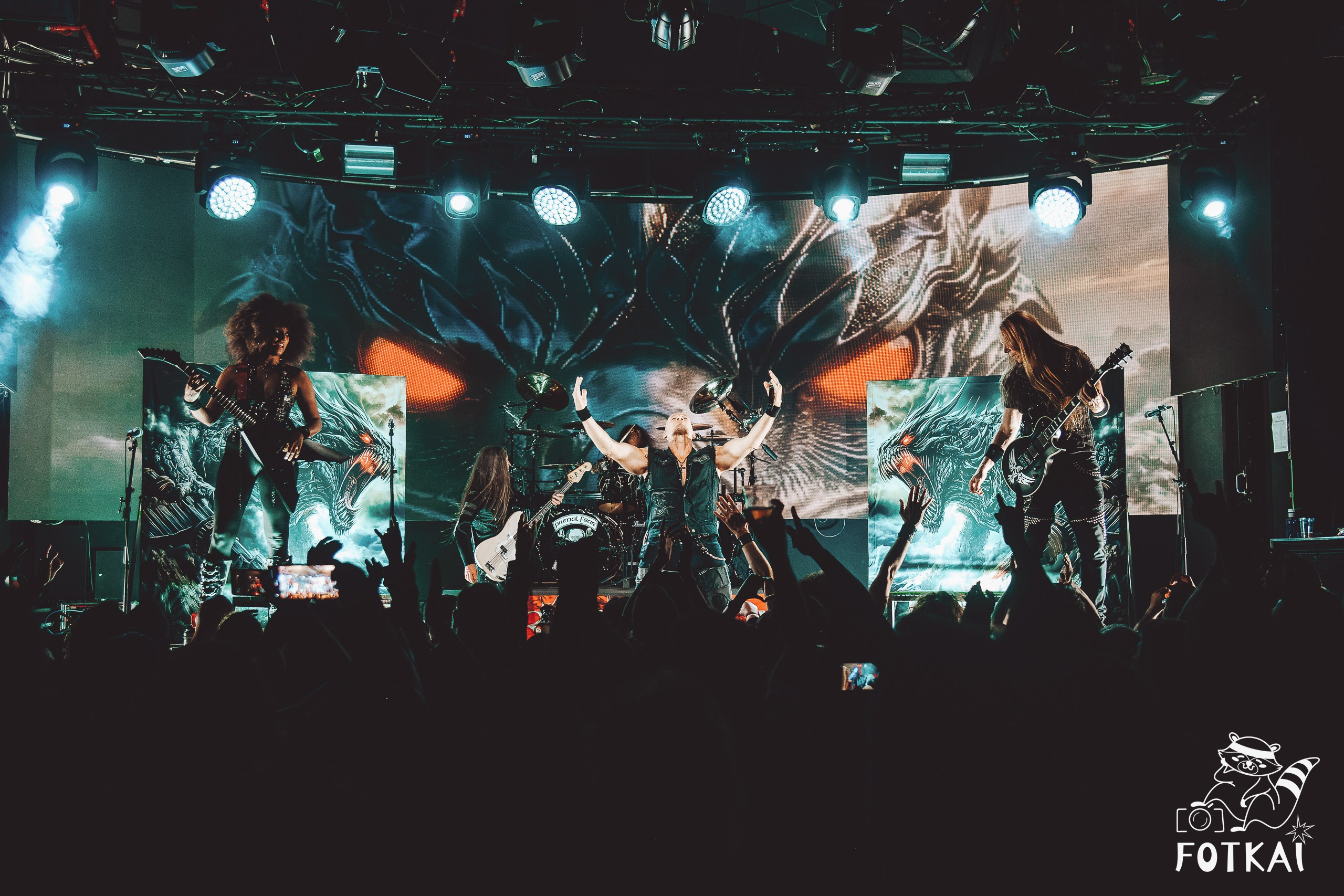 Primal Fear presentó Domination con power metal en la Sala Wagon de Madrid — Fotos, 2026 | FOTKAI