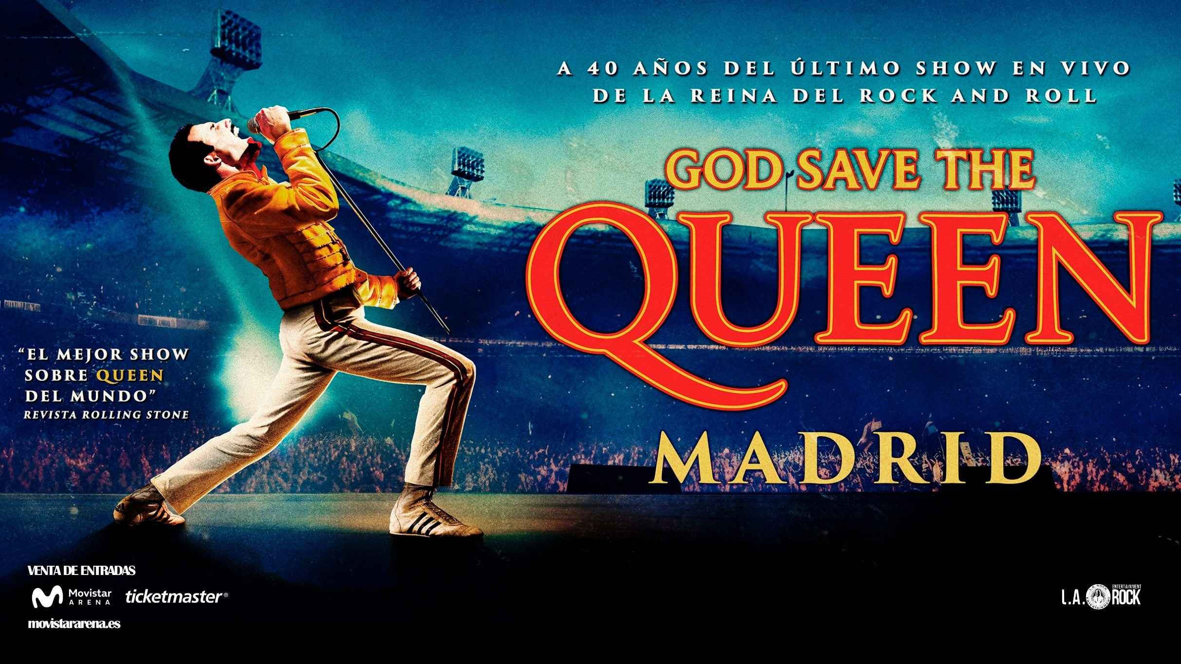 God Save The Queen en Madrid: concierto tributo a Queen en Movistar Arena y 40 años de rock | FOTKAI