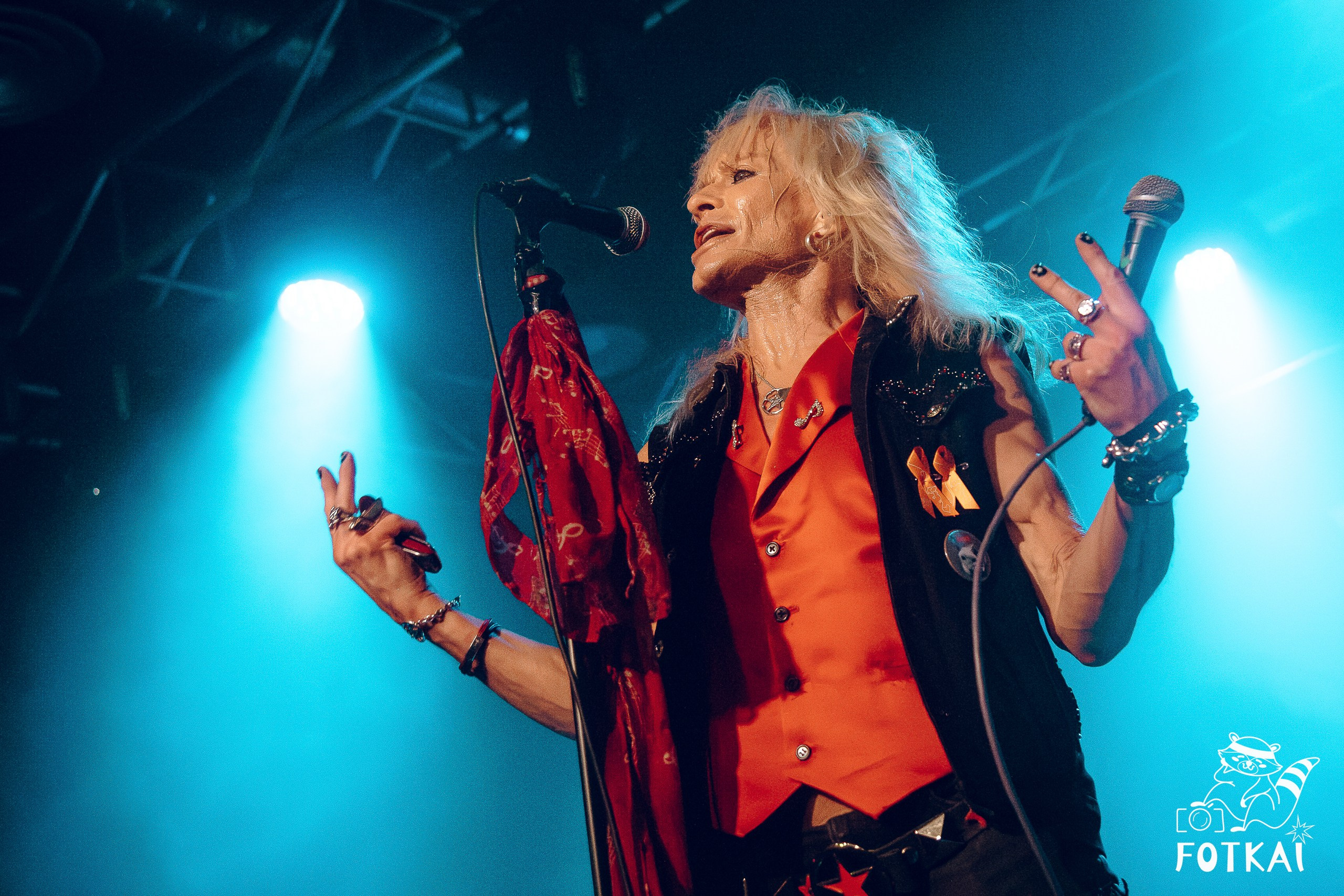 Michael Monroe, Finnish Hanoi Rocks Founder, at Revi Live in Madrid: Concert Photos, 2026 | FOTKAI