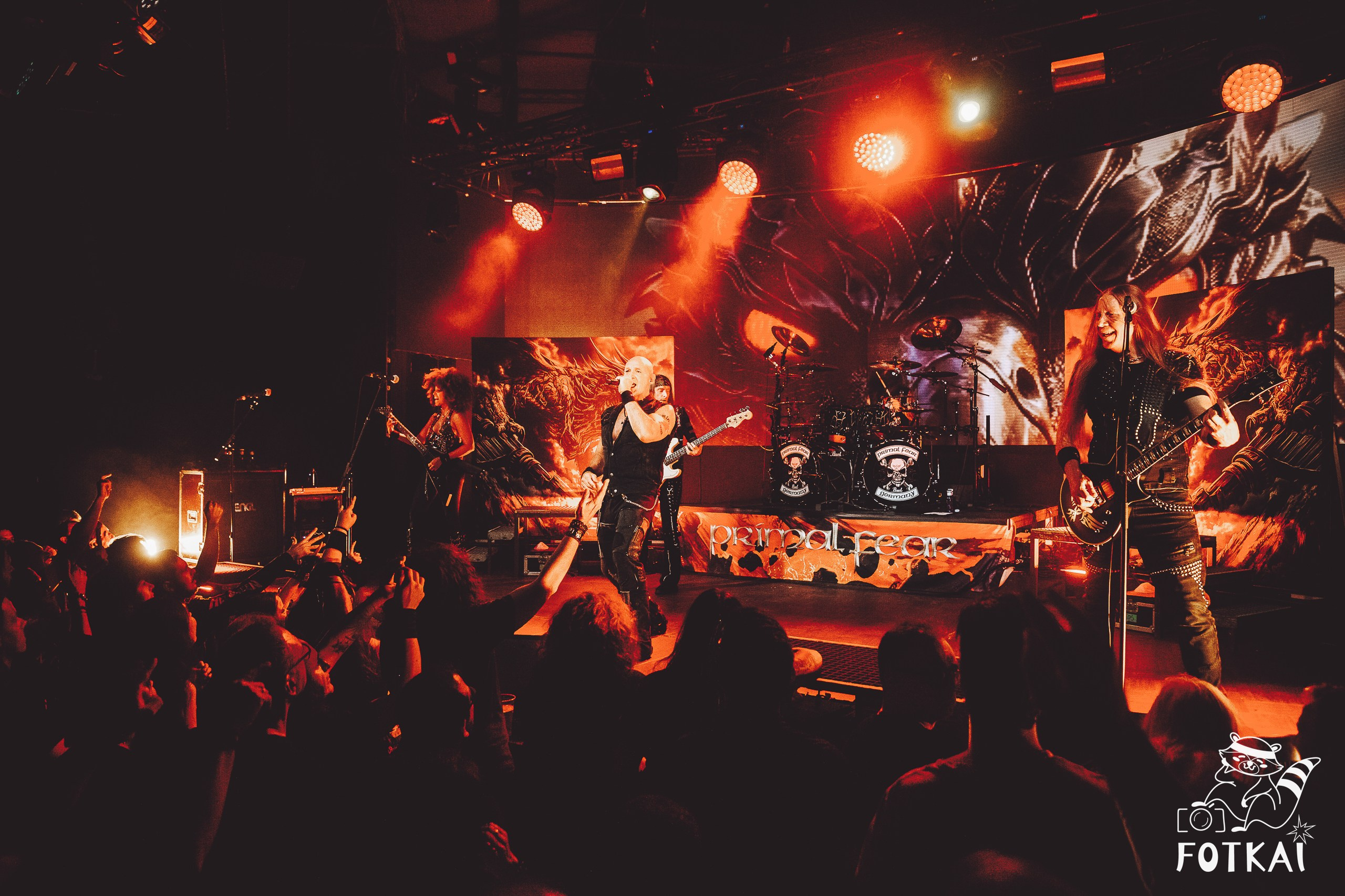 Primal Fear presentó Domination con power metal en la Sala Wagon de Madrid — Fotos, 2026 | FOTKAI