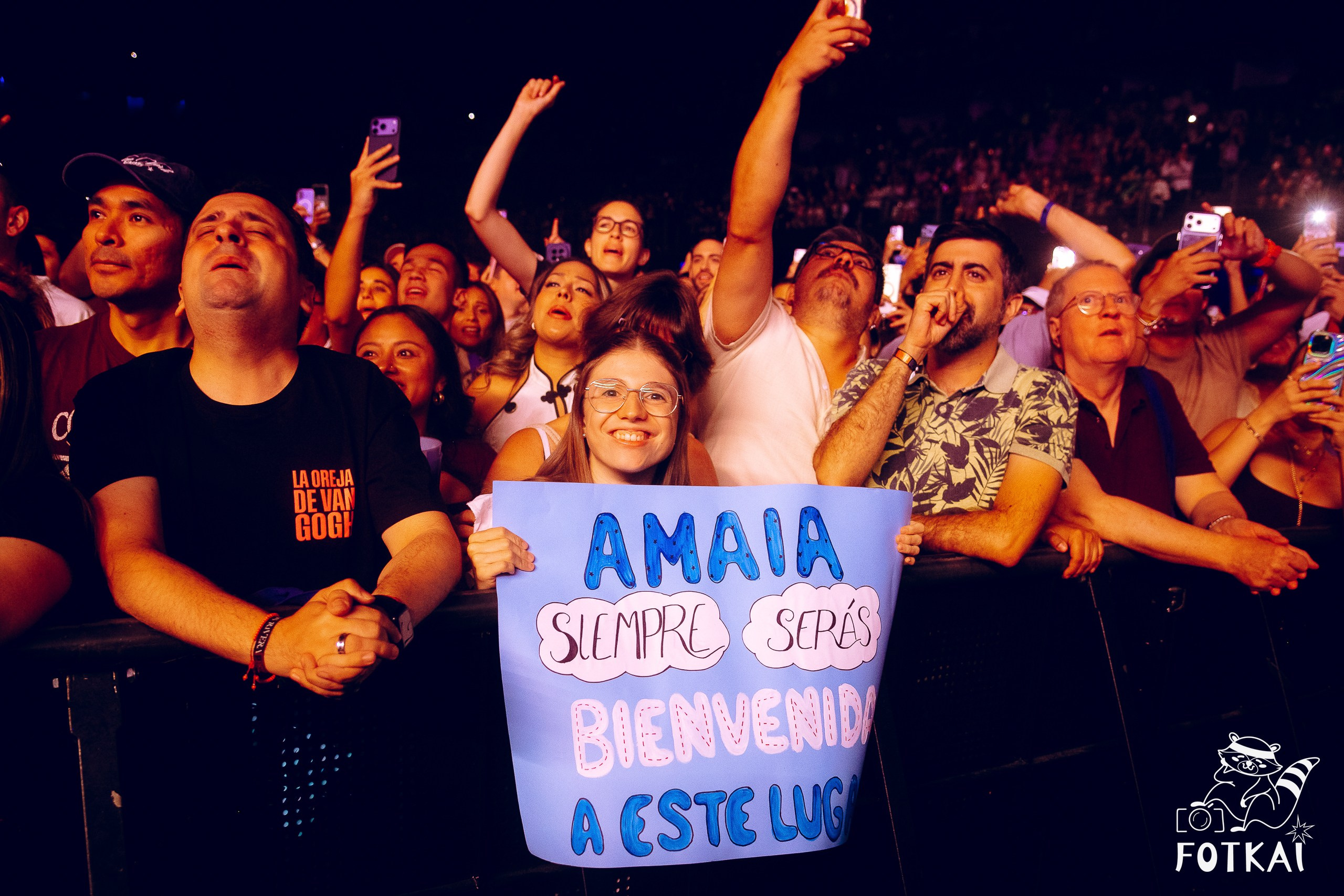 La Oreja de Van Gogh reunió a Amaia Montero en el Movistar Arena de Madrid — Fotos, 2026 | FOTKAI
