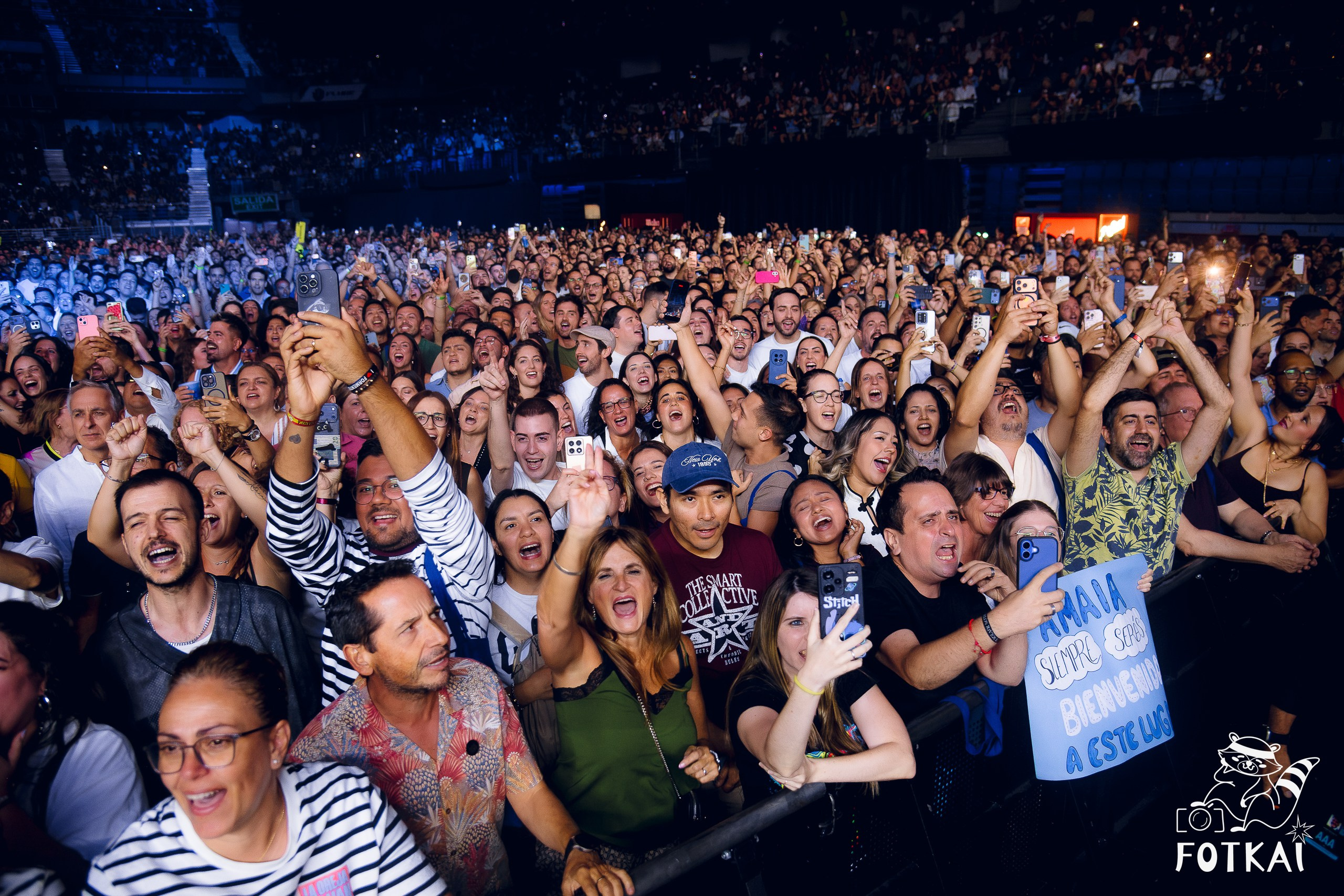 La Oreja de Van Gogh reunió a Amaia Montero en el Movistar Arena de Madrid — Fotos, 2026 | FOTKAI