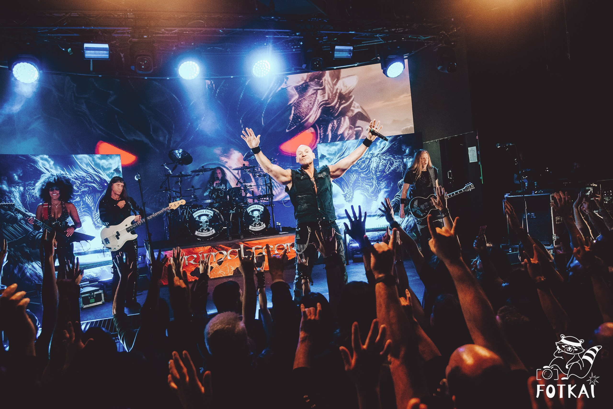 Primal Fear presentó Domination con power metal en la Sala Wagon de Madrid — Fotos, 2026 | FOTKAI
