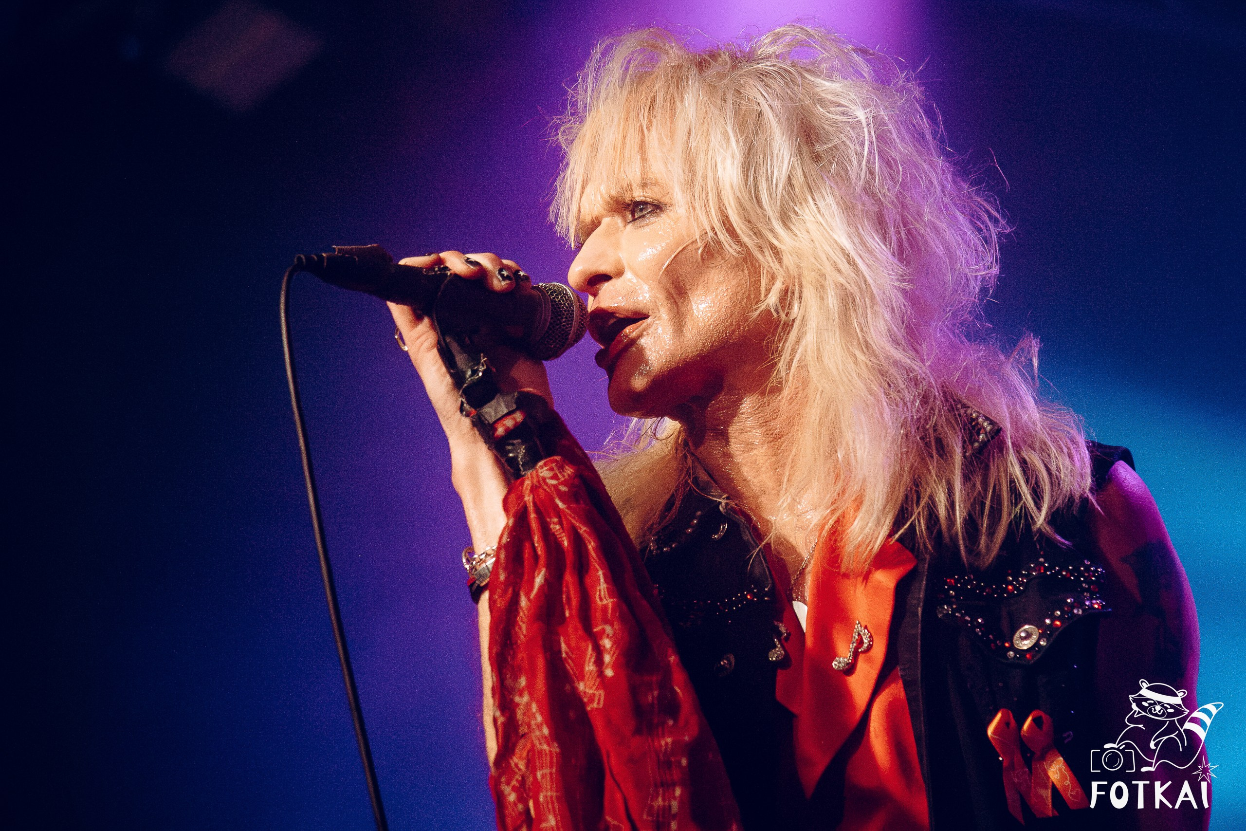 Michael Monroe, Finnish Hanoi Rocks Founder, at Revi Live in Madrid: Concert Photos, 2026 | FOTKAI