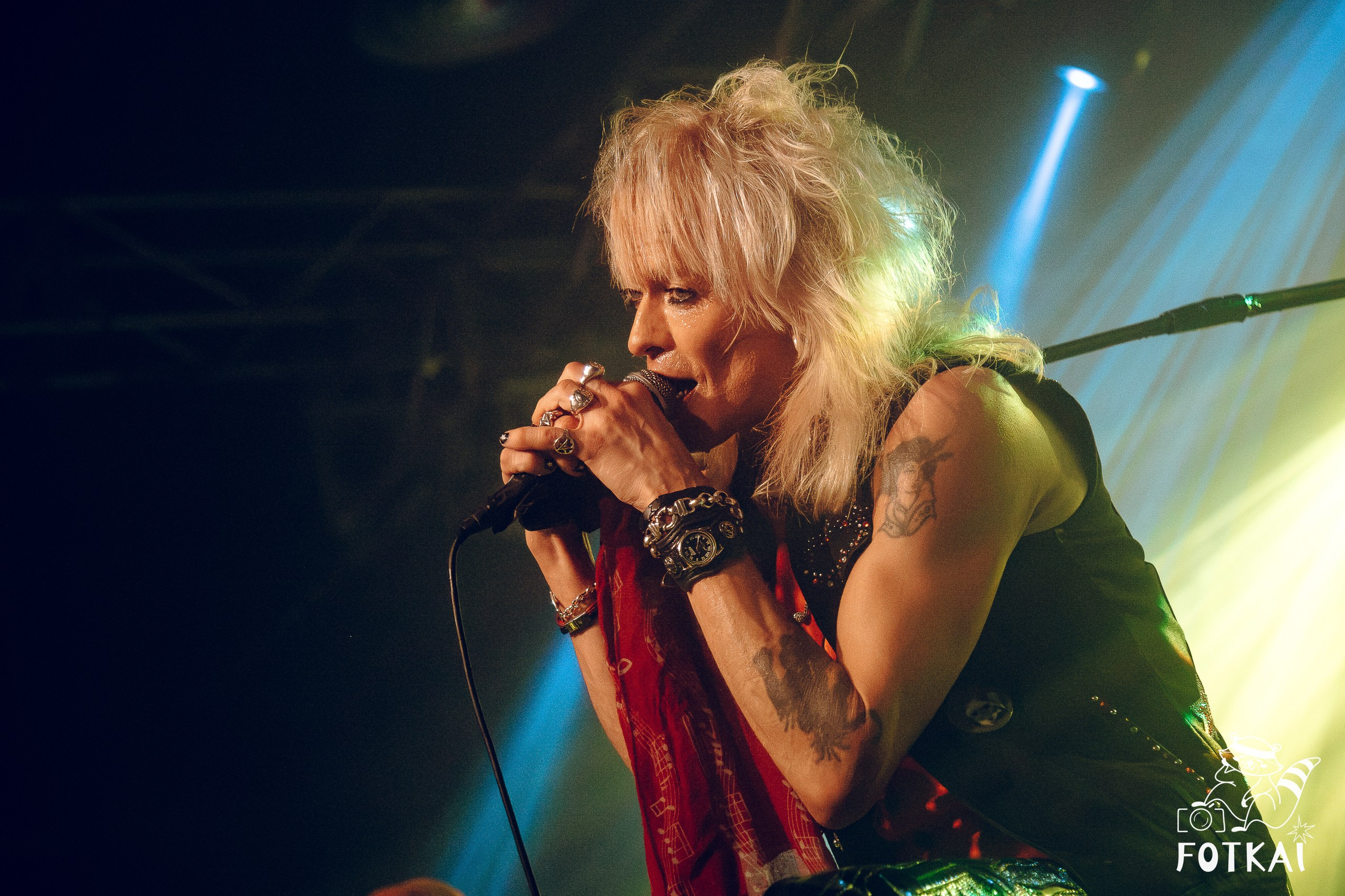 Michael Monroe, Finnish Hanoi Rocks Founder, at Revi Live in Madrid: Concert Photos, 2026 | FOTKAI