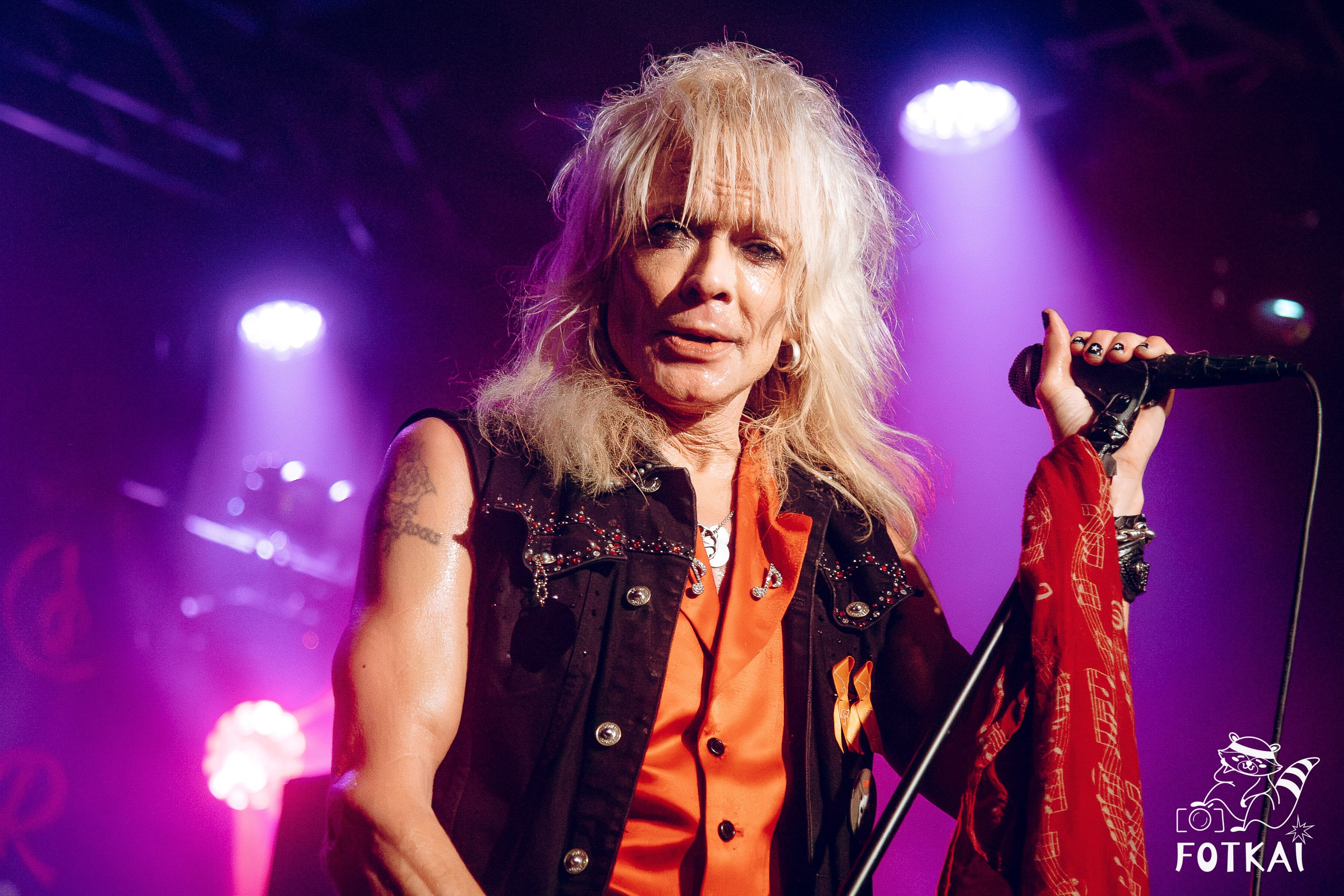 Michael Monroe, Finnish Hanoi Rocks Founder, at Revi Live in Madrid: Concert Photos, 2026 | FOTKAI