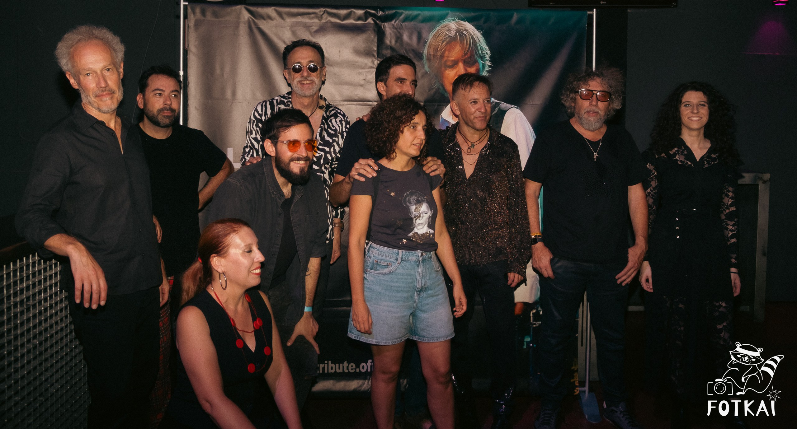 Blackstars revivió a David Bowie con 8 músicos en escena en la Sala Custom de Sevilla, 2026 | FOTKAI