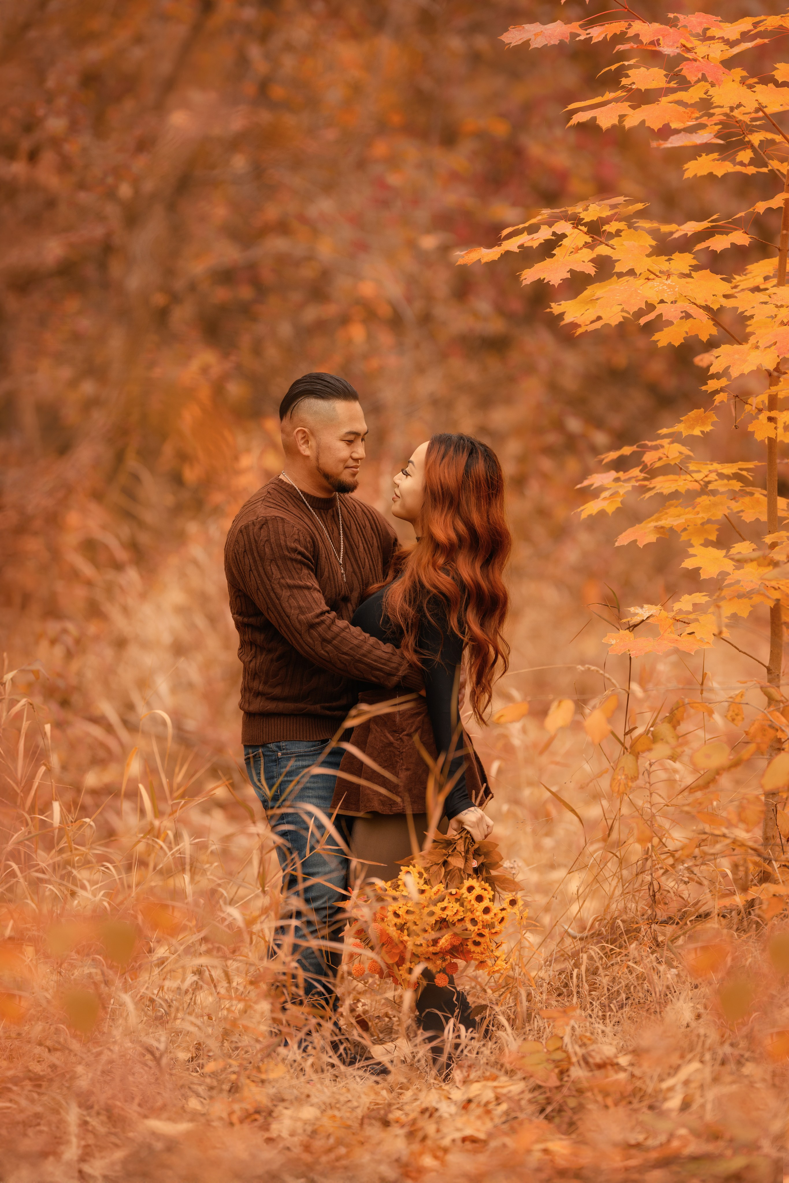 Shayna and her family. Wedding & family photography in Seattle area. Helen Michelle photographer