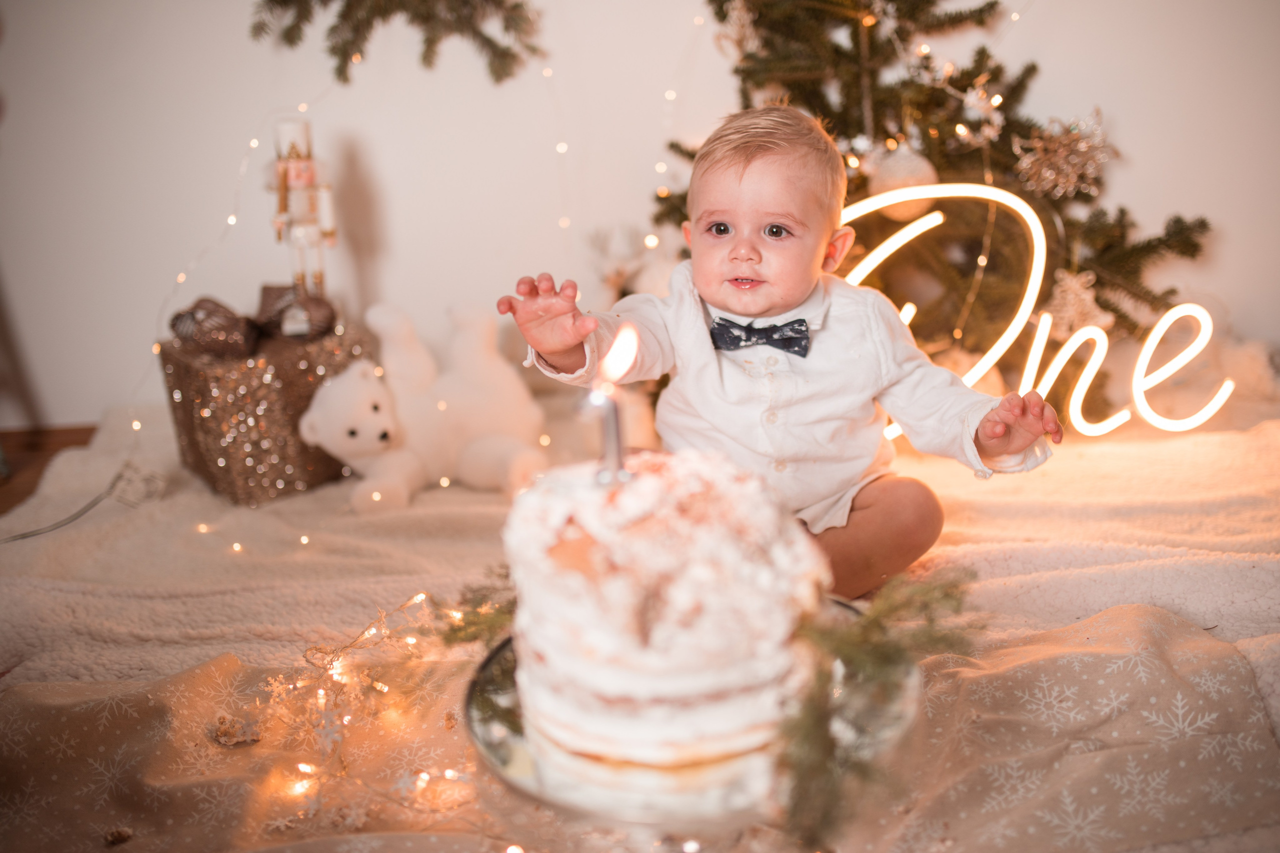 ILIJA 1TH BIRTHDAY SMASH CAKE. HOME