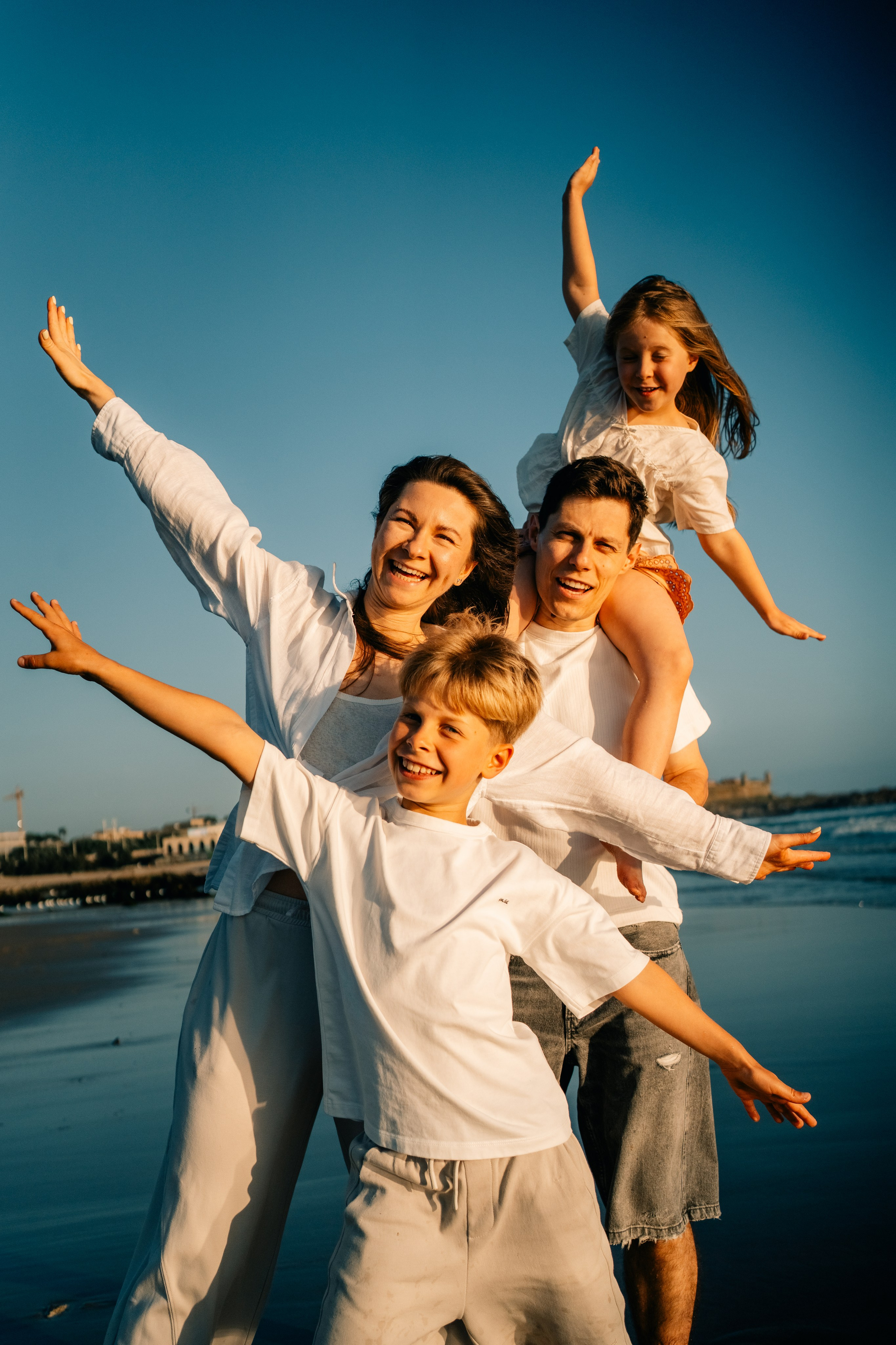 Alina and her family. Maria Sher. Fotógrafa profissional do Porto, Portugal