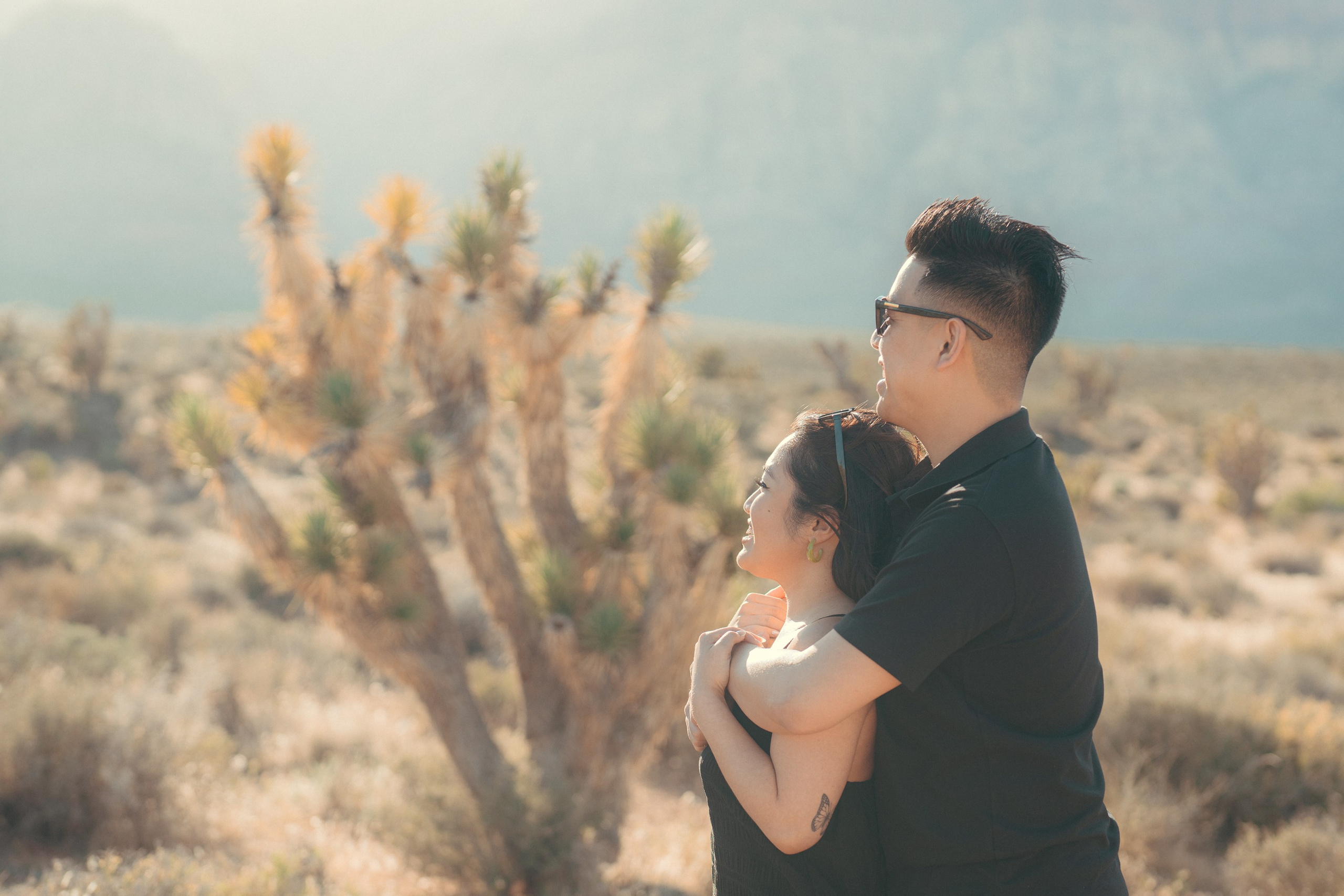 Brian&Christina. Marriage Proposal. Wedding & elopement photographer Viktoriya Kravtsov. Las Vegas