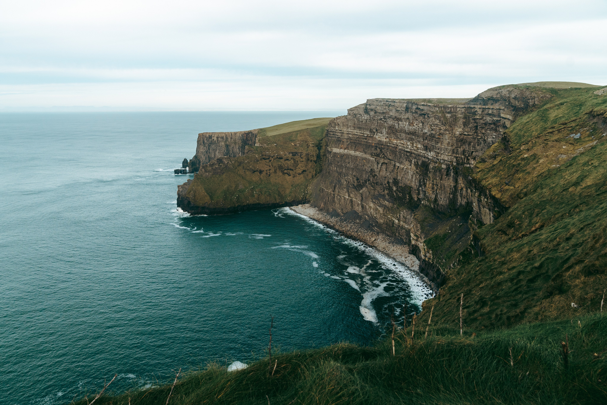 Proposal at Cliffs Moher. Wedding and family photographer Ireland
