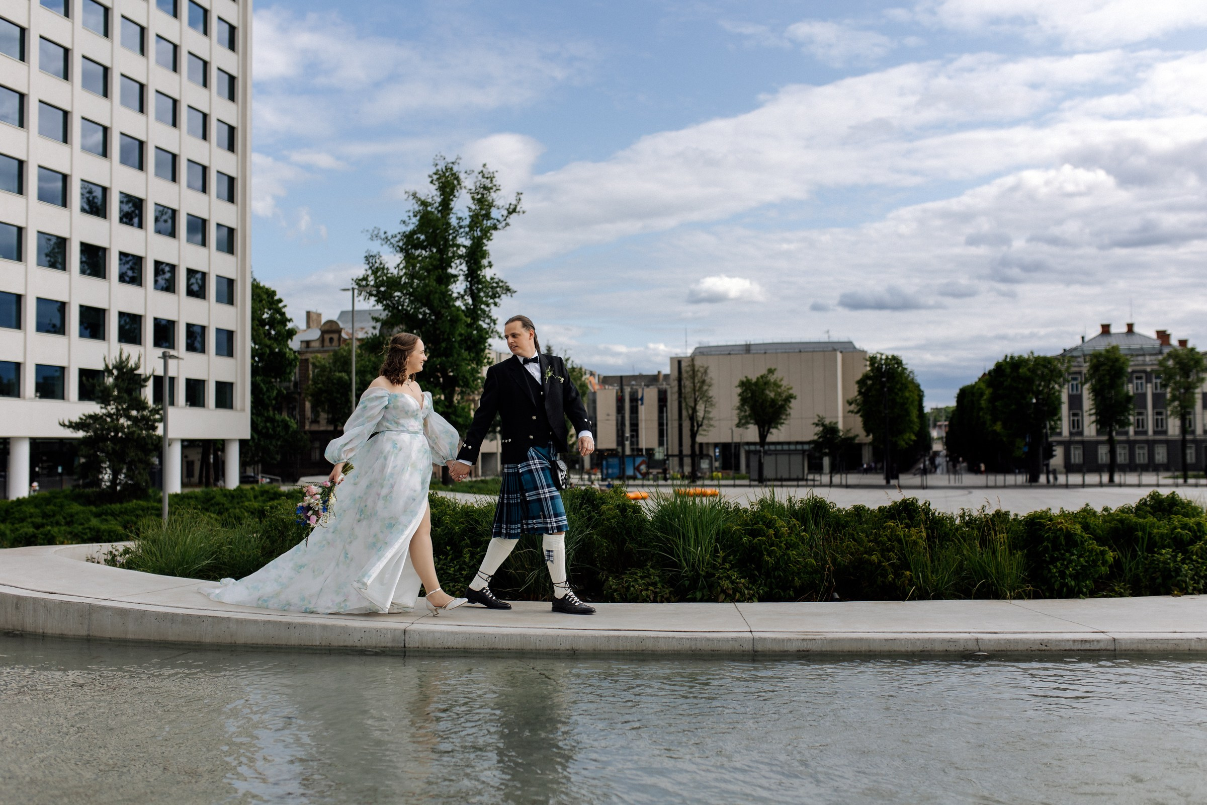 Vestuvinė fotosesija Kaune