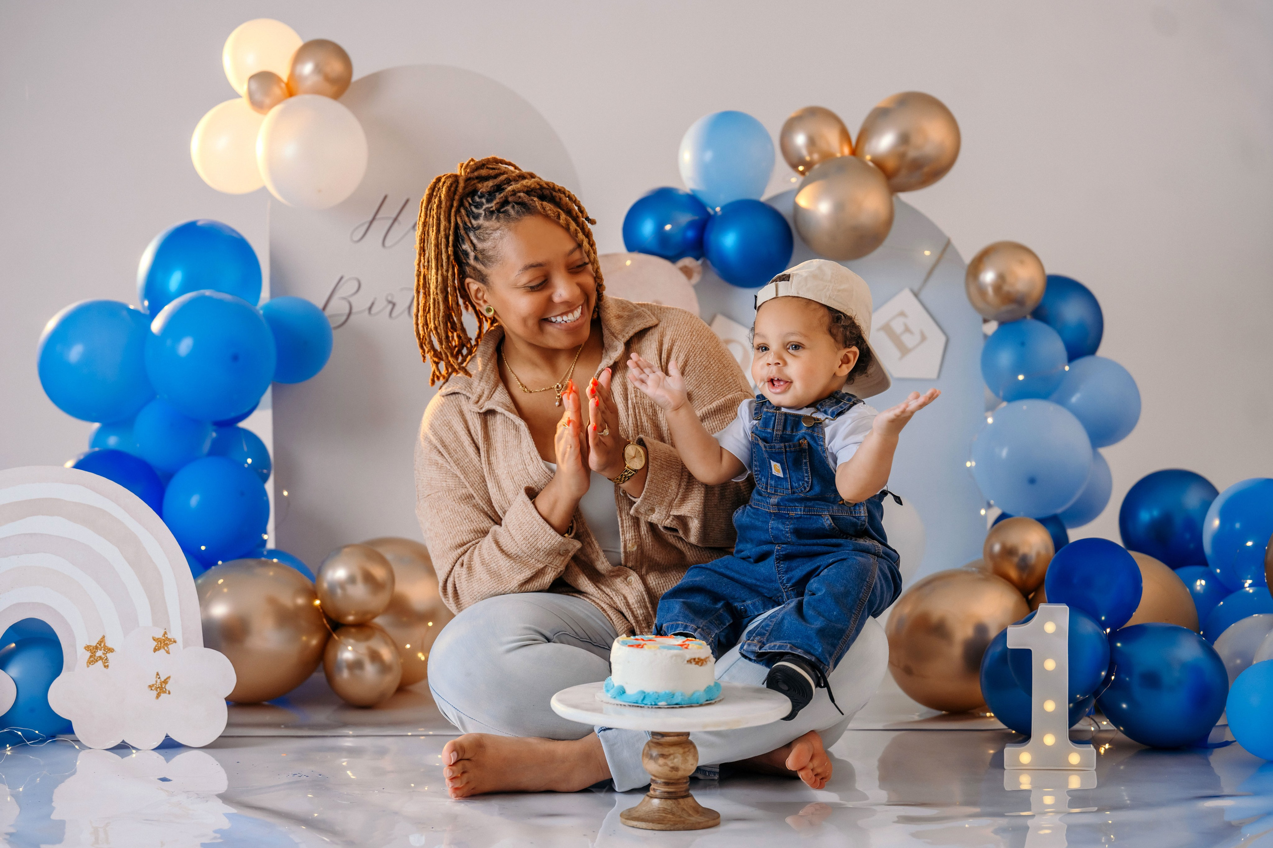 Happy Baby. Wedding, maternity and family photographer in Charlotte Tasha Minn