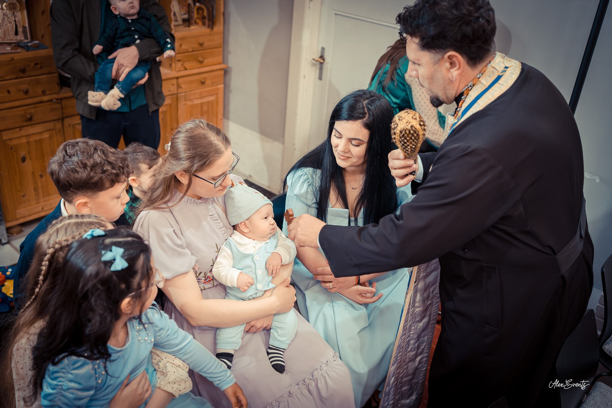 Fotograf Botez Vejle | Biserica Românească | AlexEvents