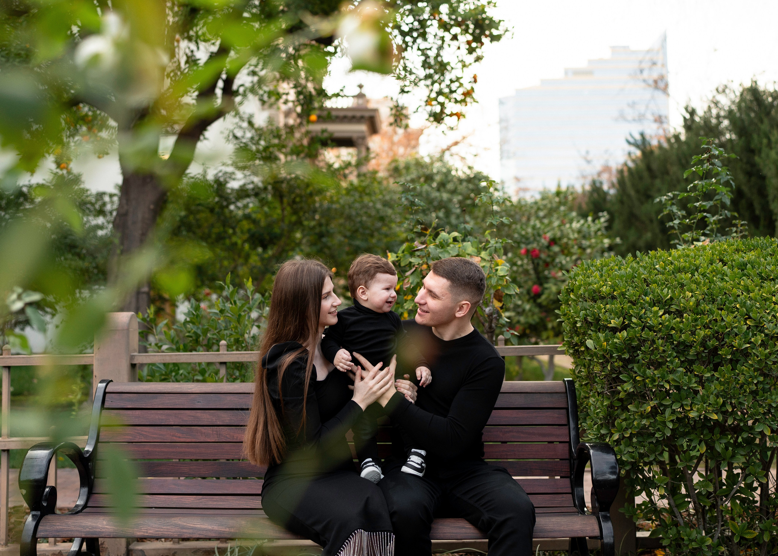 Artem, Nadia & Elisha. Family photographer in Sacramento | Sofia Pavenko