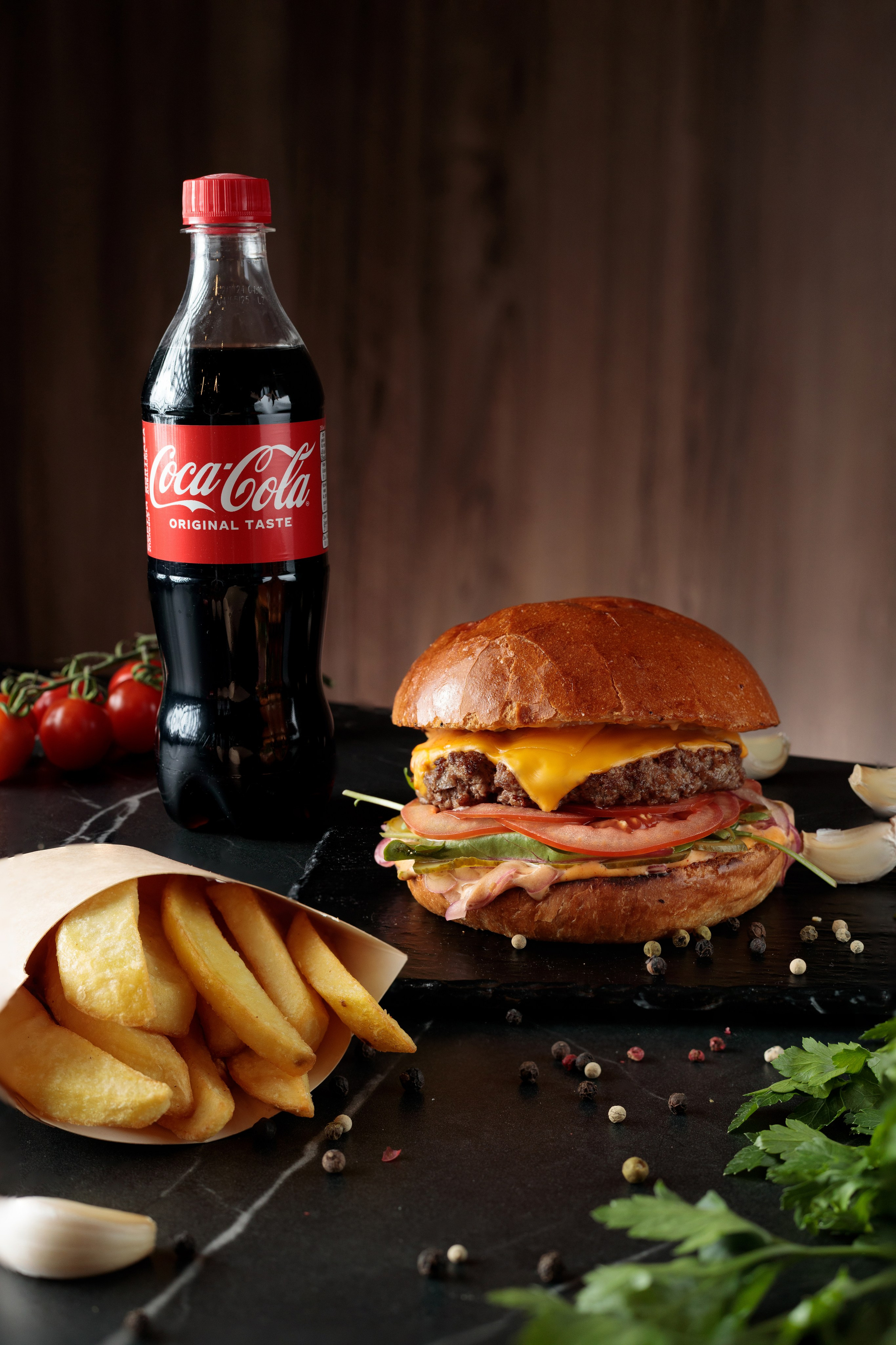 Burger menu. Captured by Hallovud