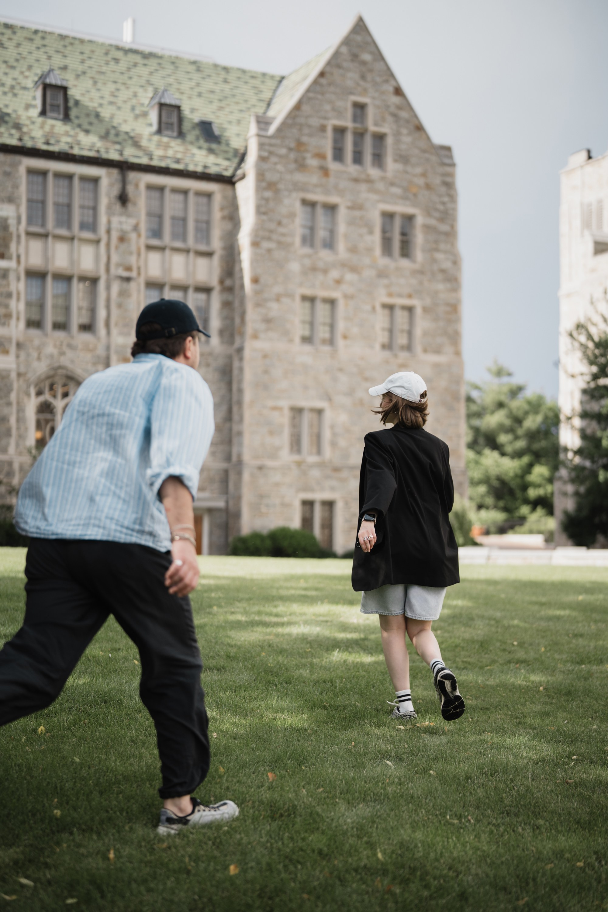 Photoshoot in College Boston. Portrait and wedding photographer in New York