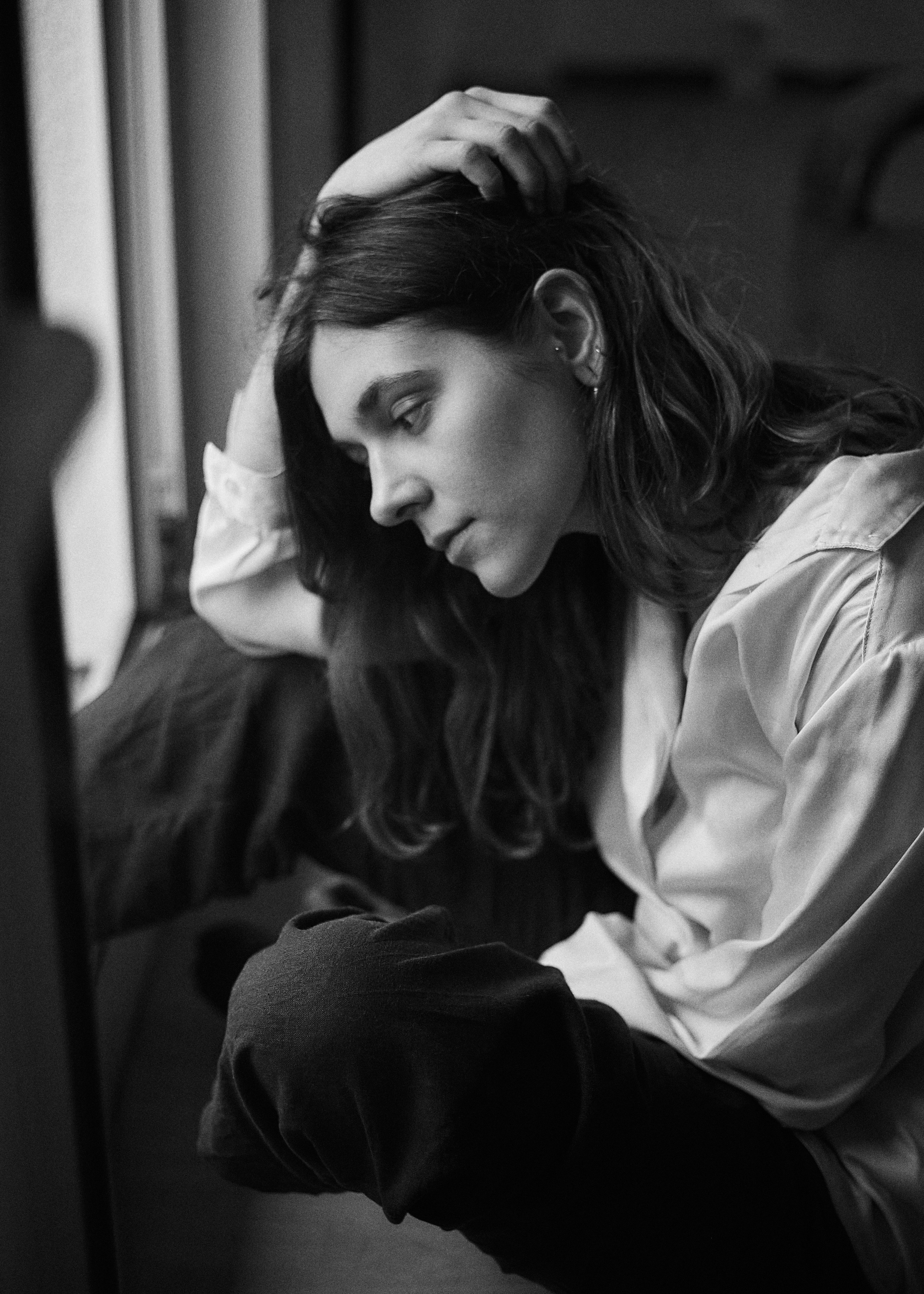 Black and white portrait photography in Berlin — Professionelle Schwarz-Weiß-Porträtfotografie in Berlin | Портретная фотография в Берлине | Профессиональная чёрно-белая портретная съёмка в Берлине