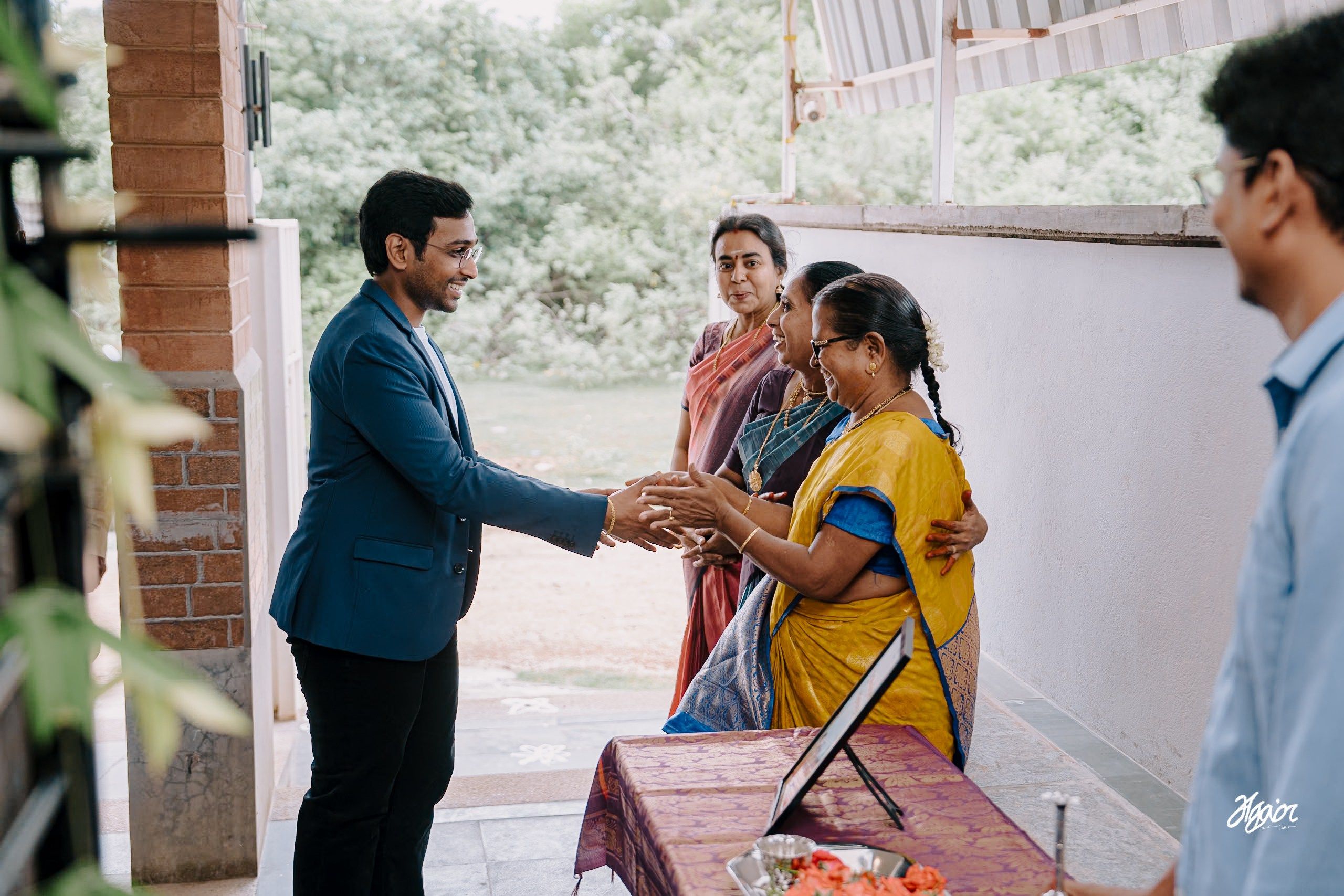 Wedding documentary photography in Pondicherry. Agam Vizha