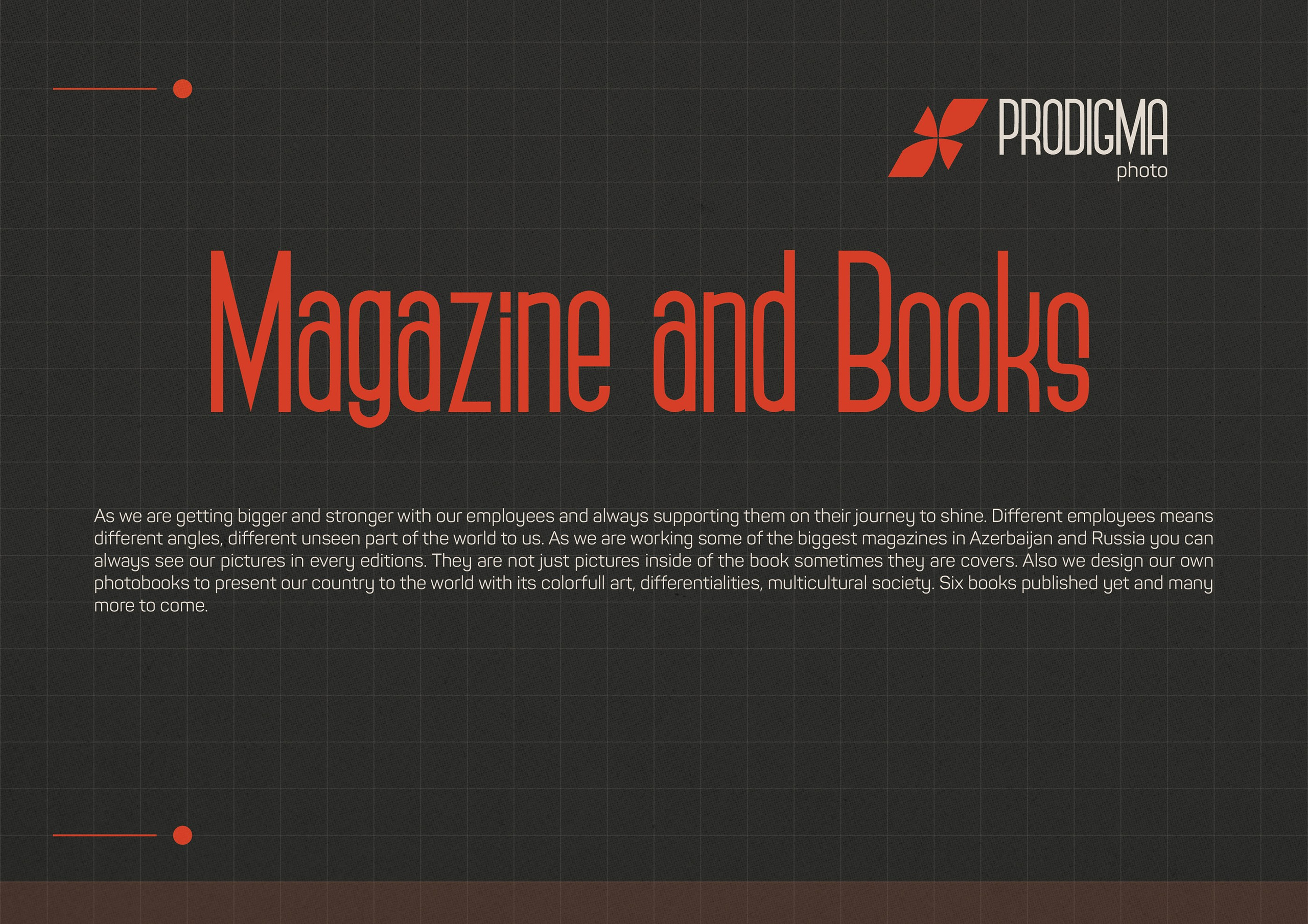 Magazines & books. Creative Agency in Baku | Photo, Video, Design, Dev