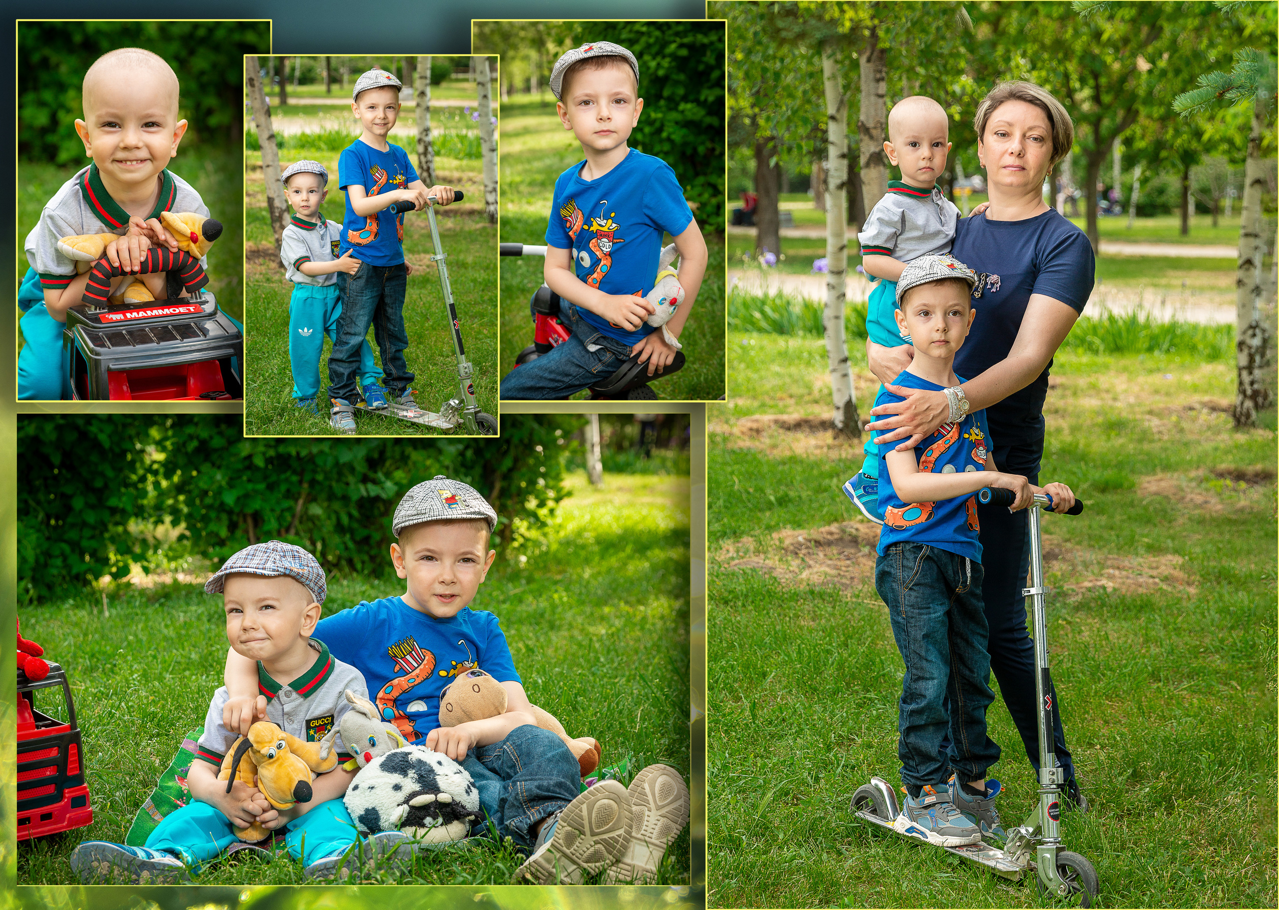 Фотосьемка мальчиков в парке. Детский и школьный фотограф в Запорожье Днепр Олег Дембицкий