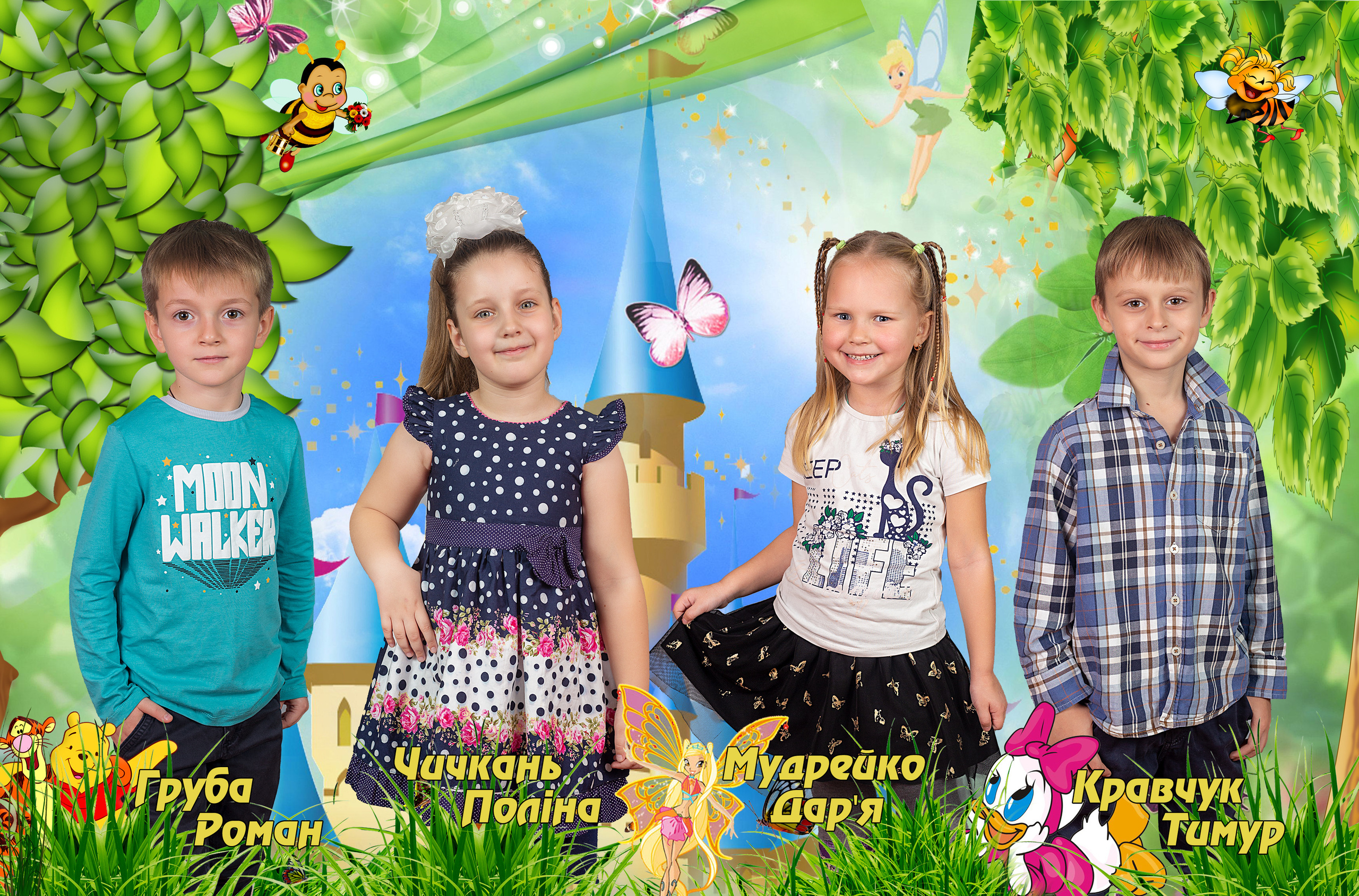 Выпускной альбом детского сада. Детский и школьный фотограф в Запорожье Днепр Олег Дембицкий