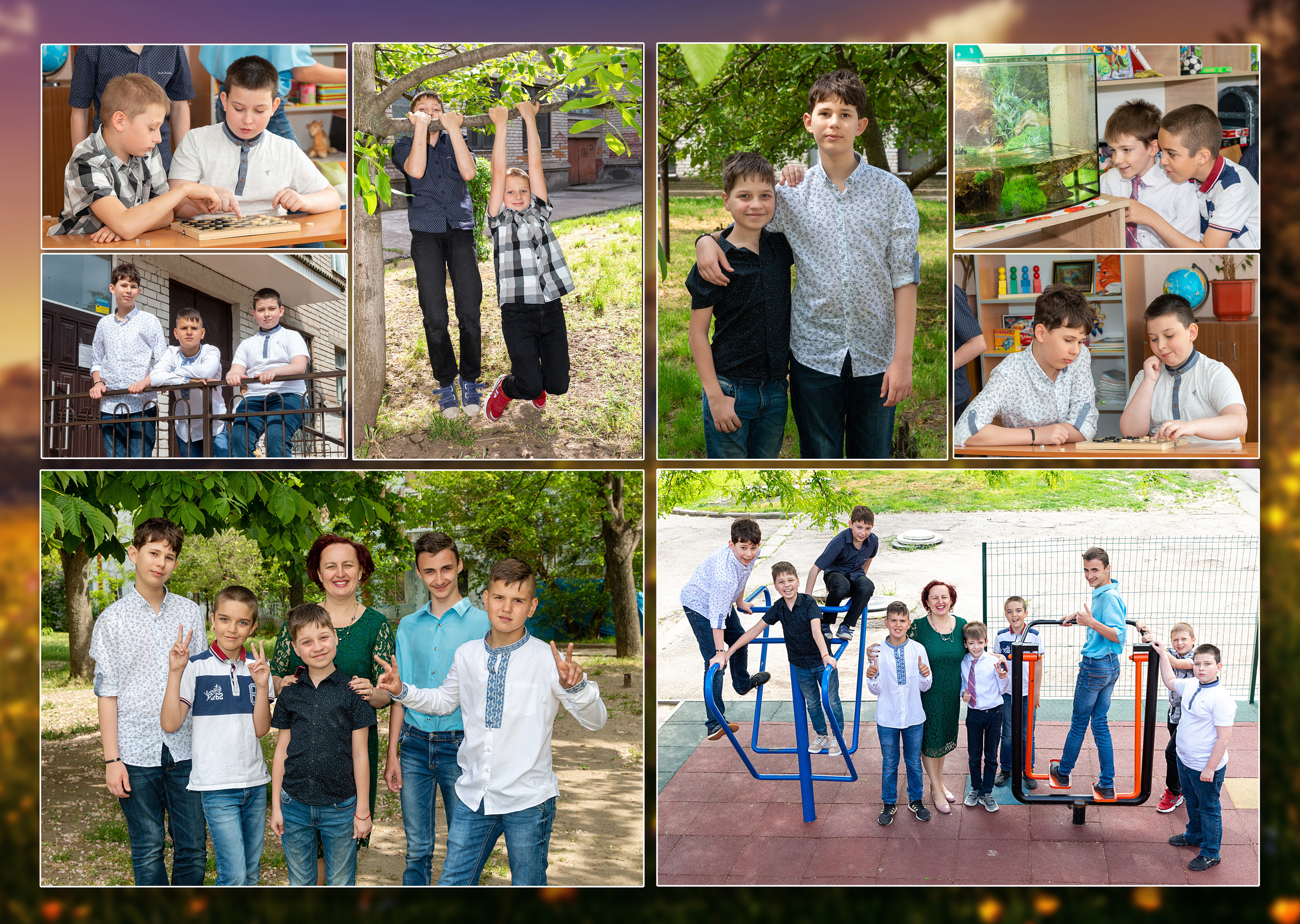 Весняний. Детский и школьный фотограф в Запорожье Днепр Олег Дембицкий