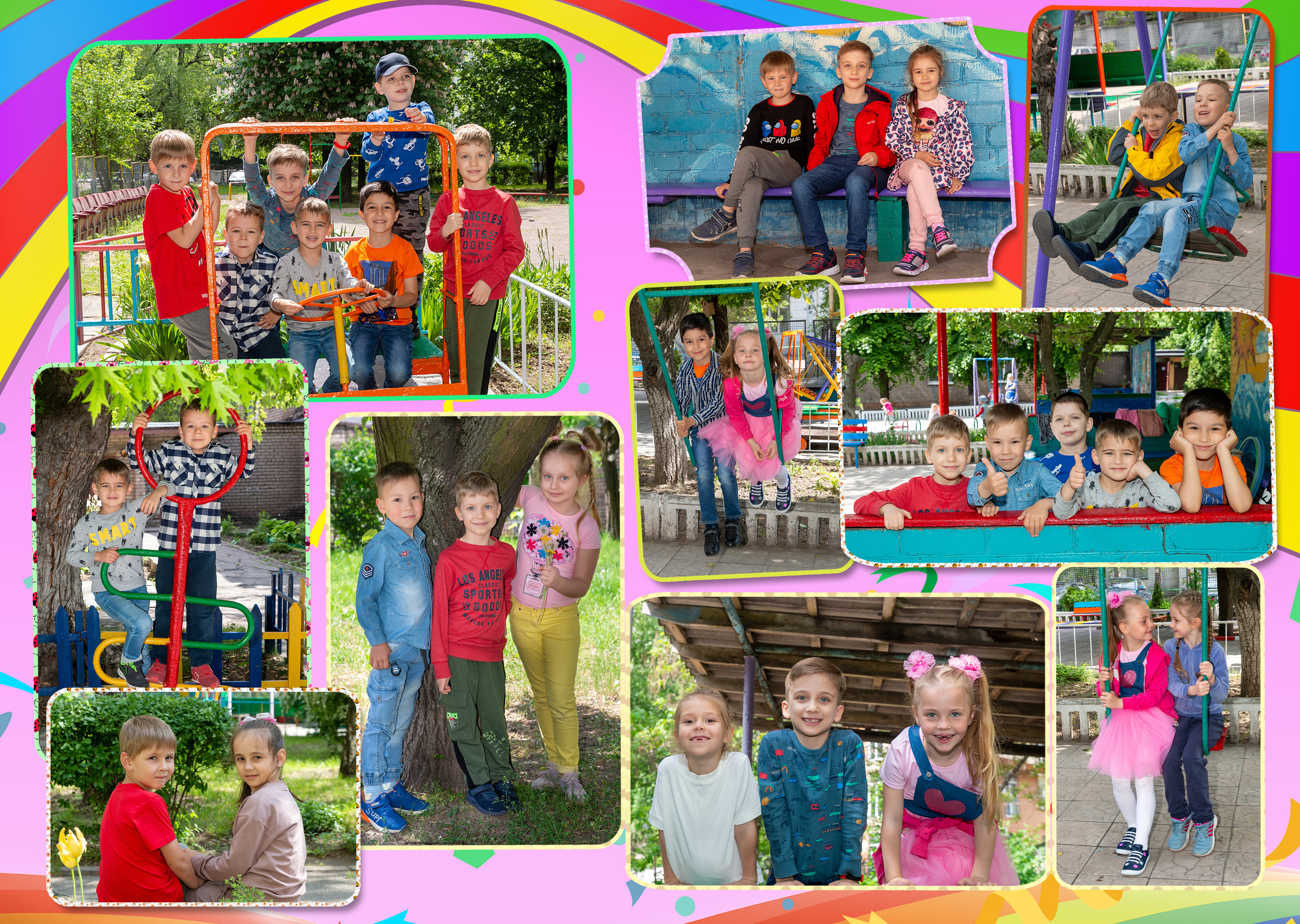 Сказочный выпускной альбом. Детский и школьный фотограф в Запорожье Днепр Олег Дембицкий