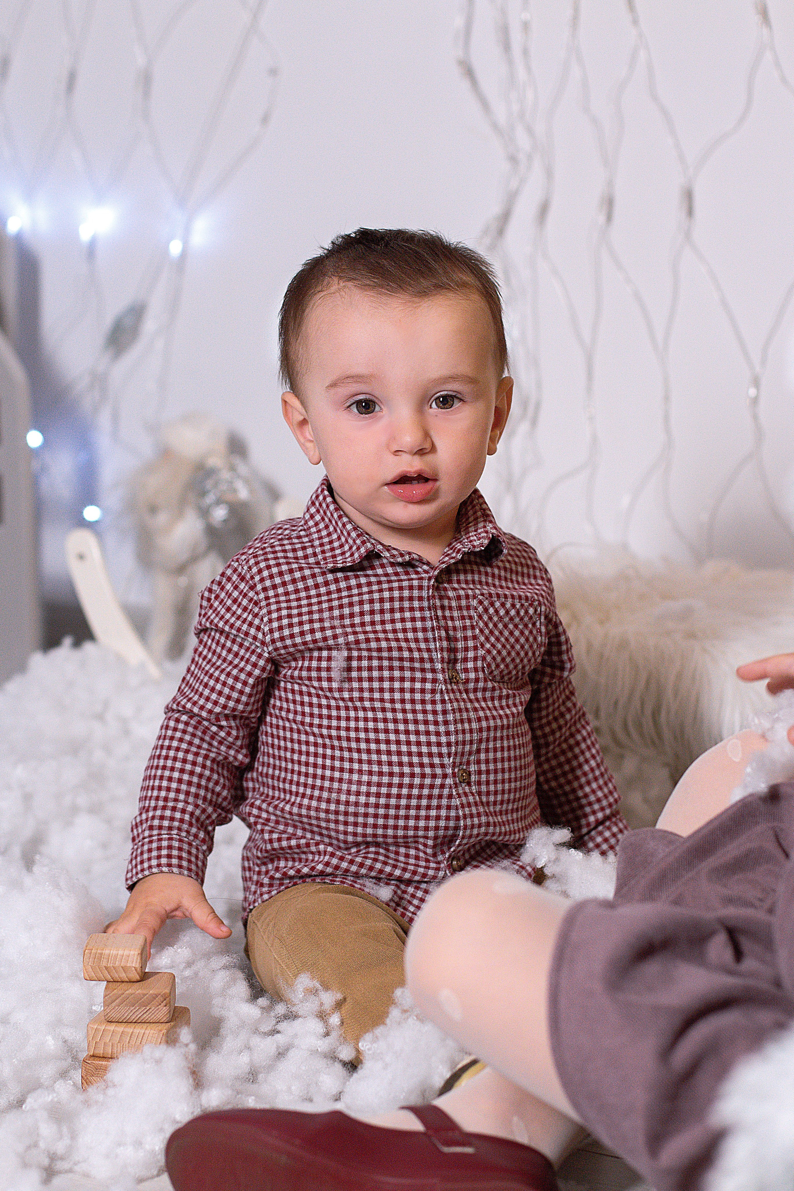 Новый год в студии. Детский и семейный фотограф в г. Бельцы