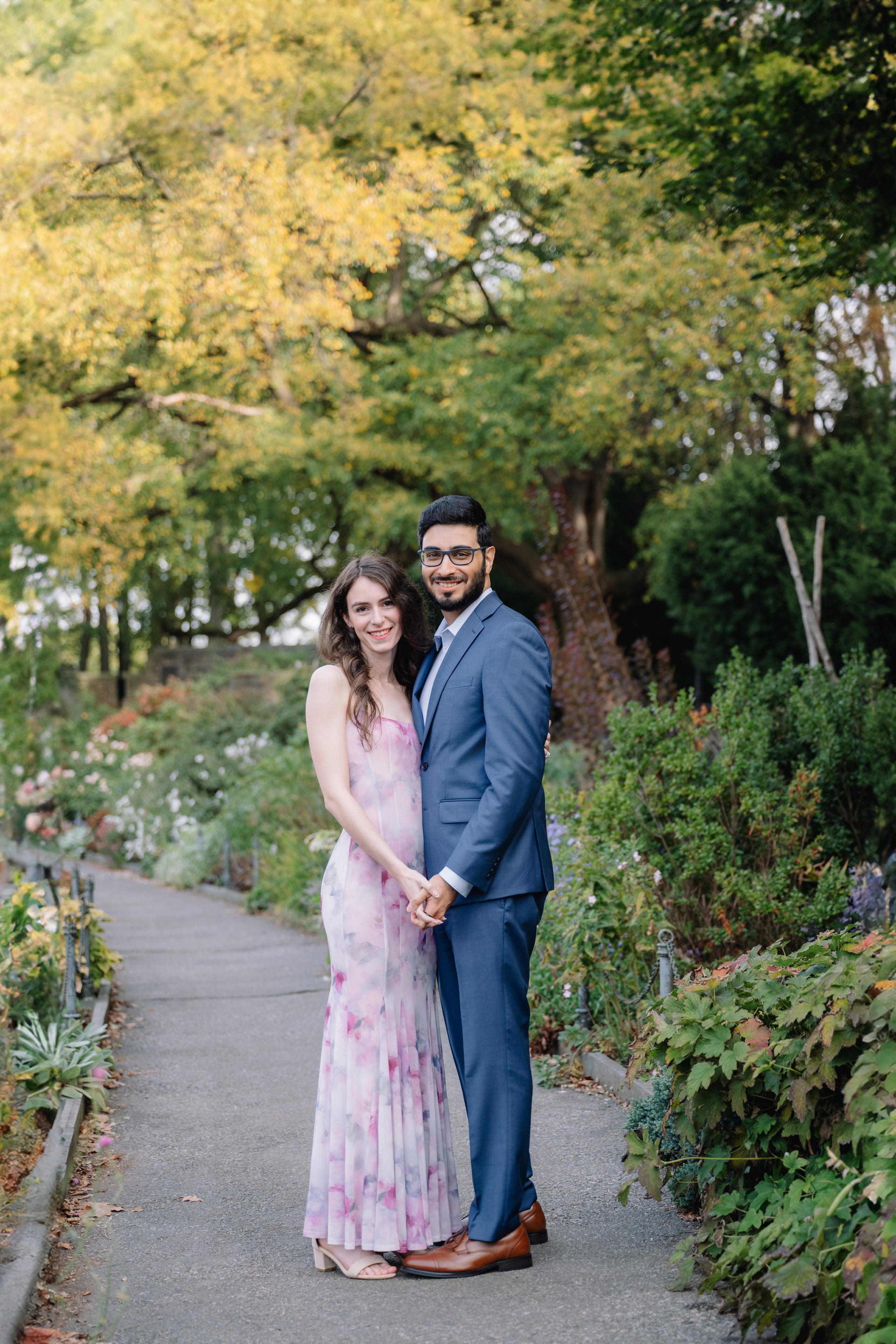 Aashay & Kimberly — Engagement Photoshoot at The Cloisters, Fort Tryon Park