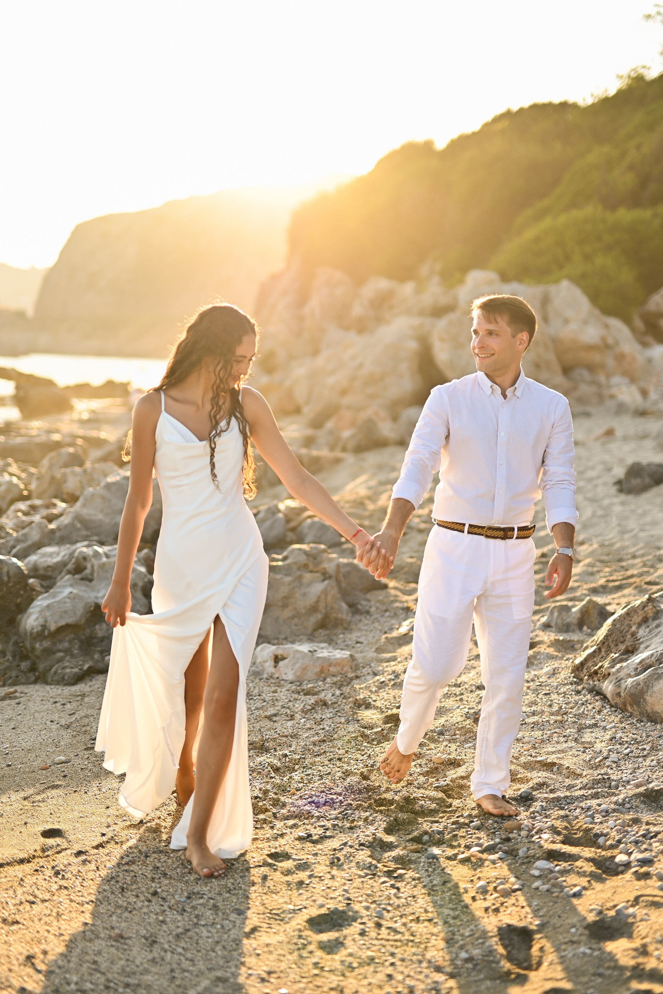 Love story на пляже Клеопатра. Photographer in Alanya, Side, Manavgat. Türkiye