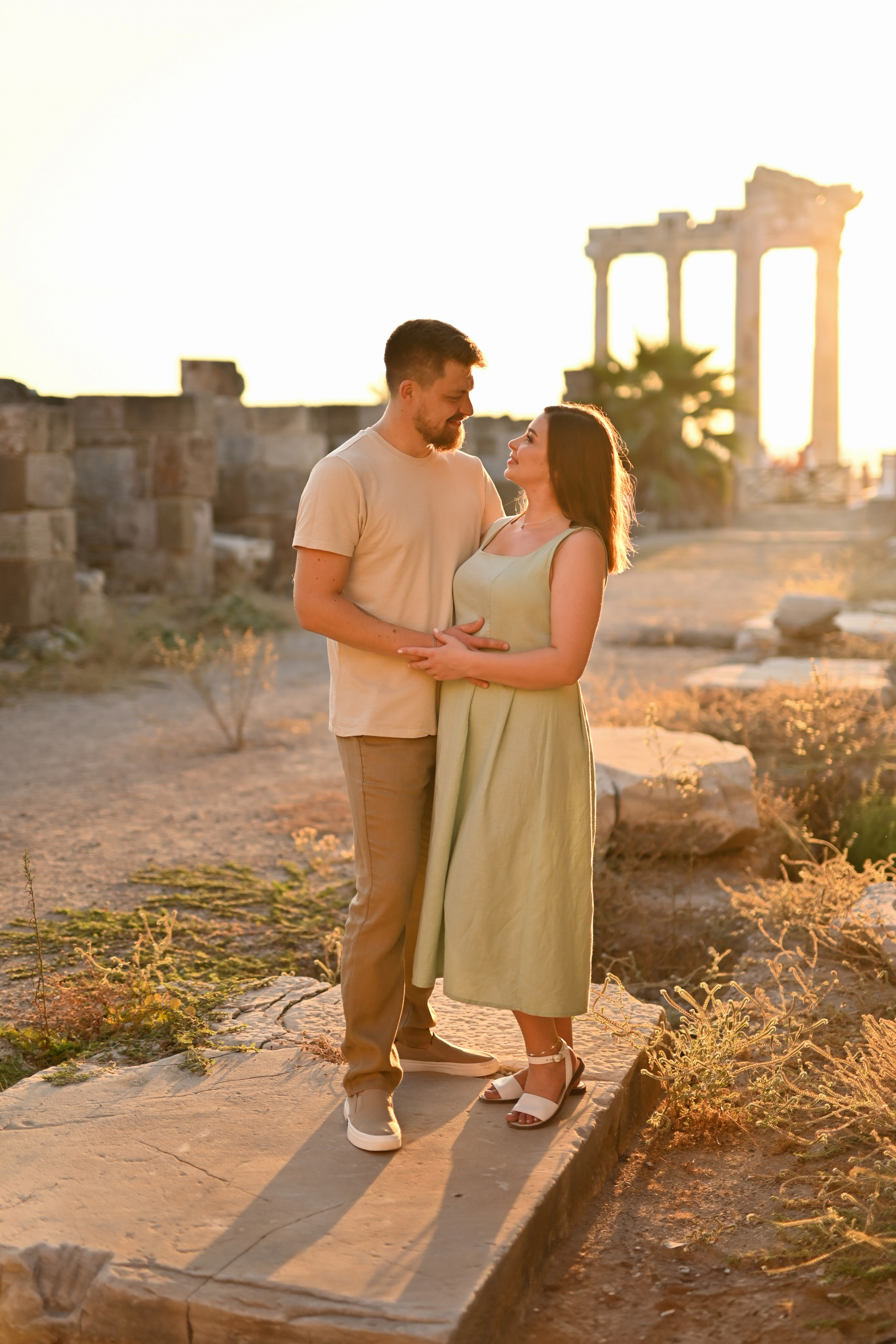 Семейные съемки в античном Сиде. Photographer in Alanya, Side, Manavgat. Türkiye