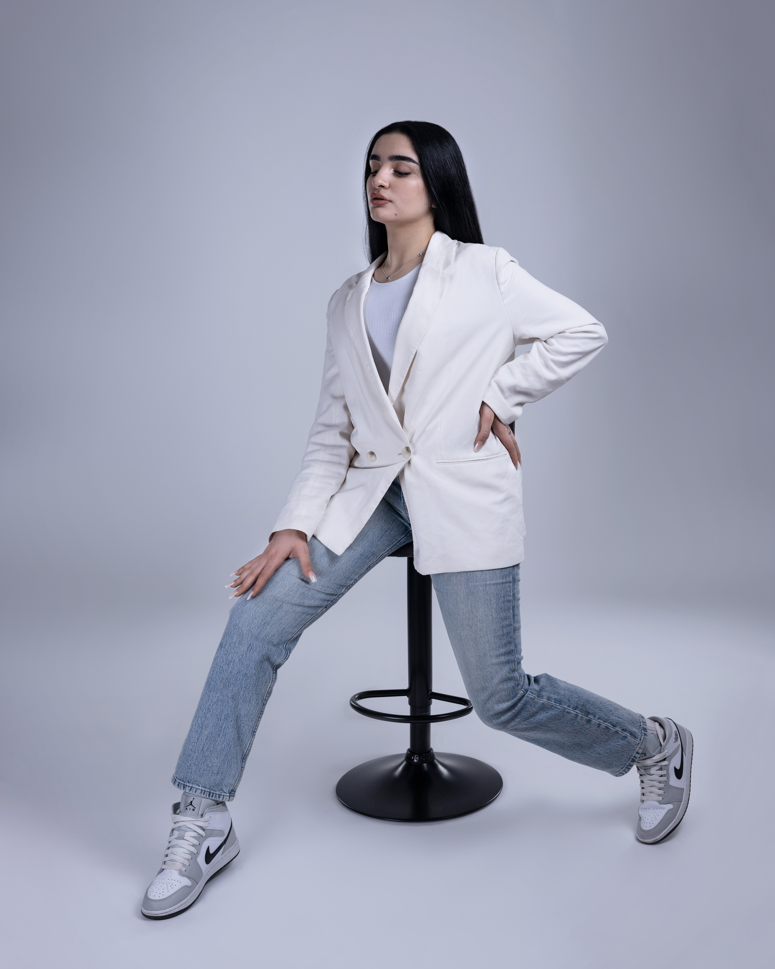 Fotoshooting mit schöner Lavin