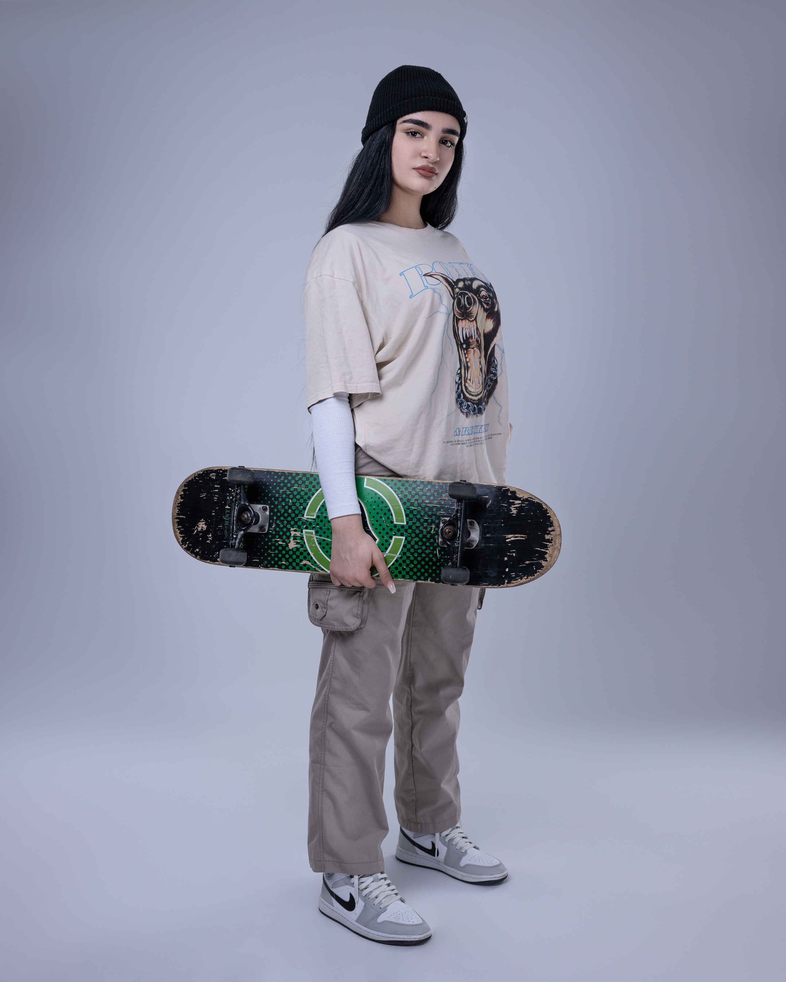 Fotoshooting mit schöner Lavin