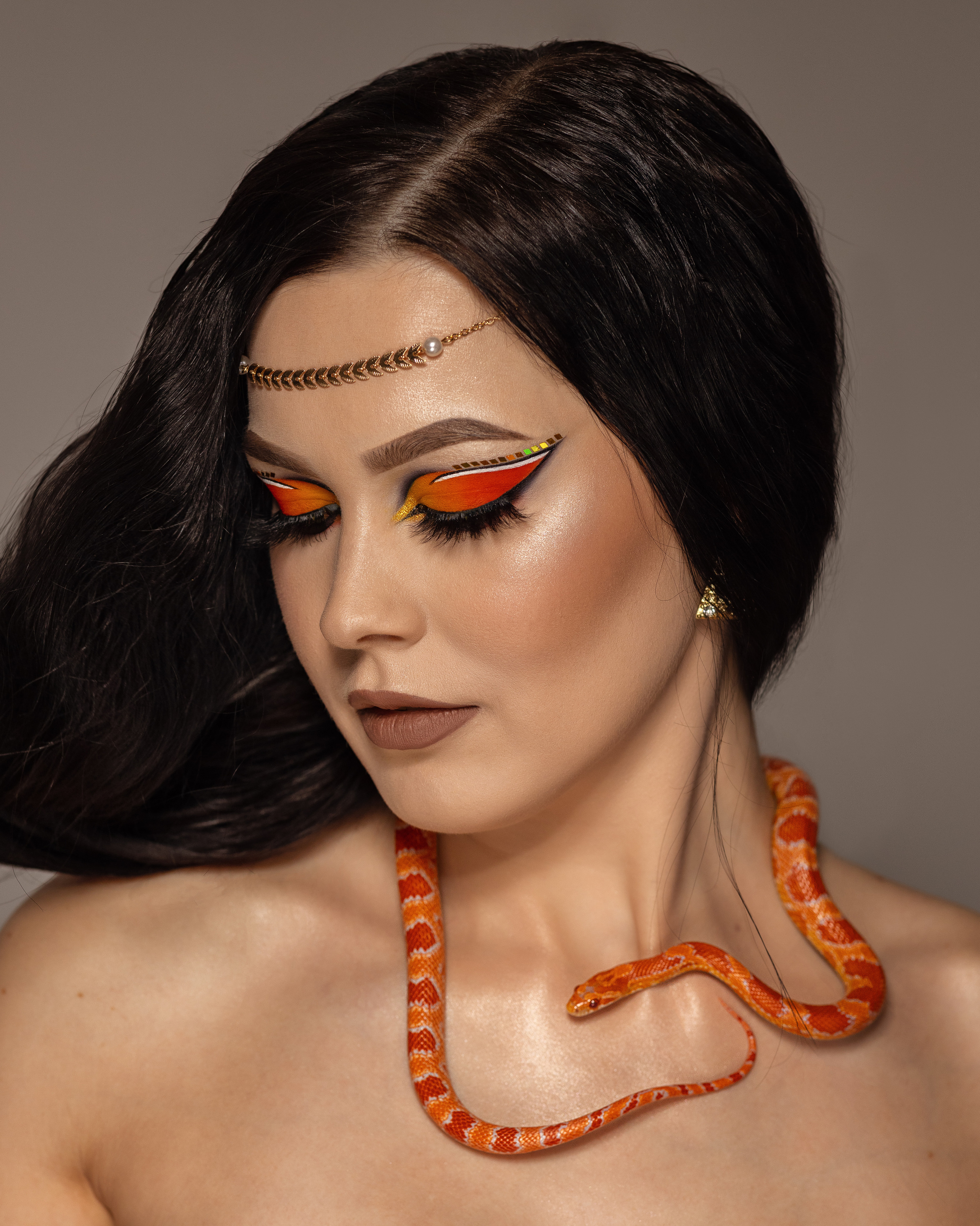 Beauty Fotoshooting - Snake bound