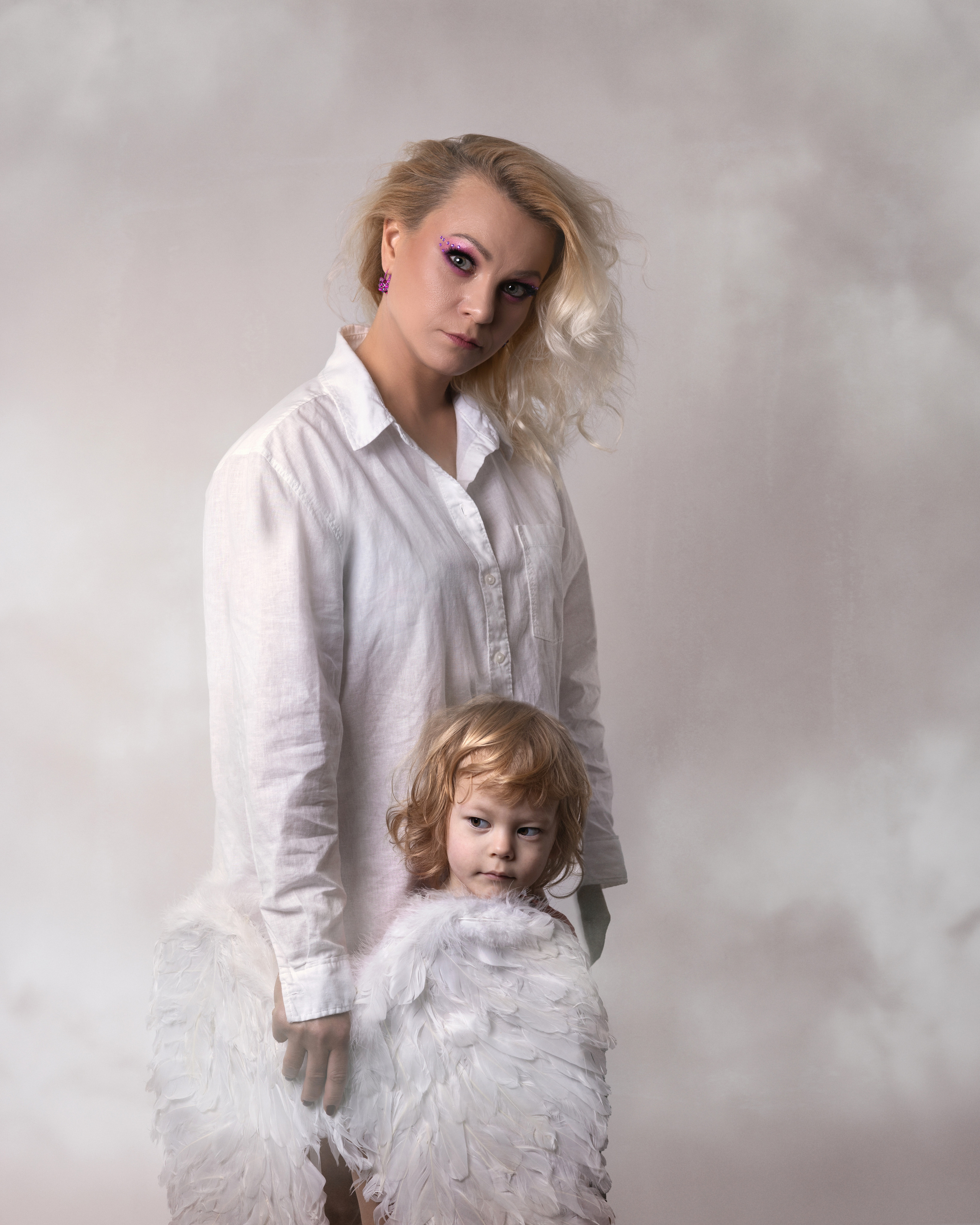 Kreatives Fotoshooting - Rapid angel