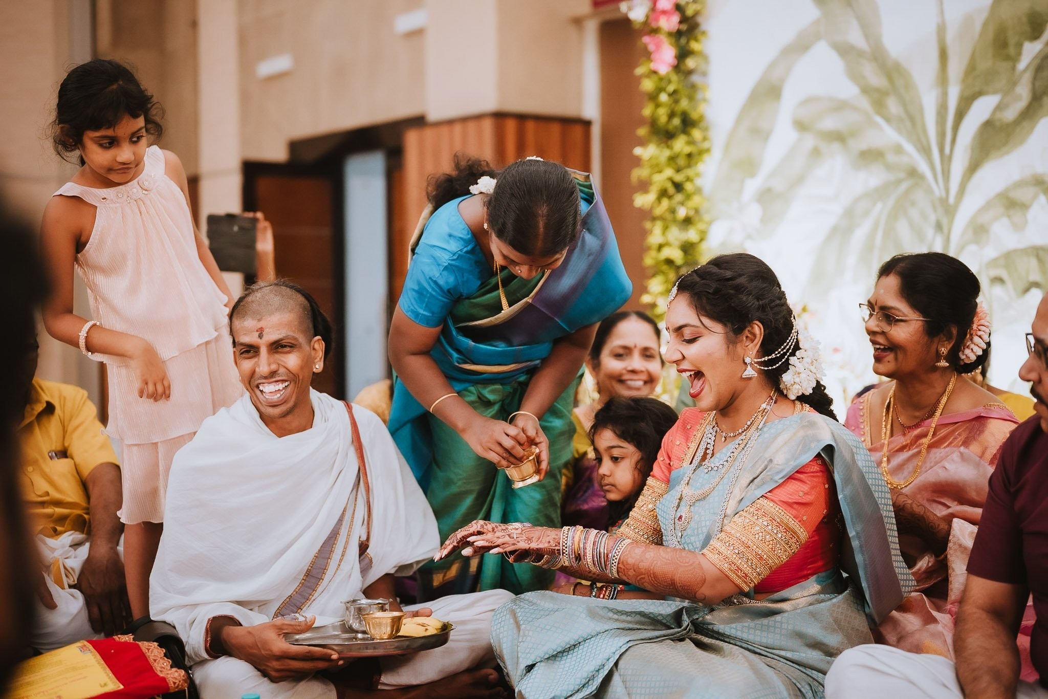 Candid TamBrahm Wedding Photography: Four Points by Sheraton Mahabalipuram