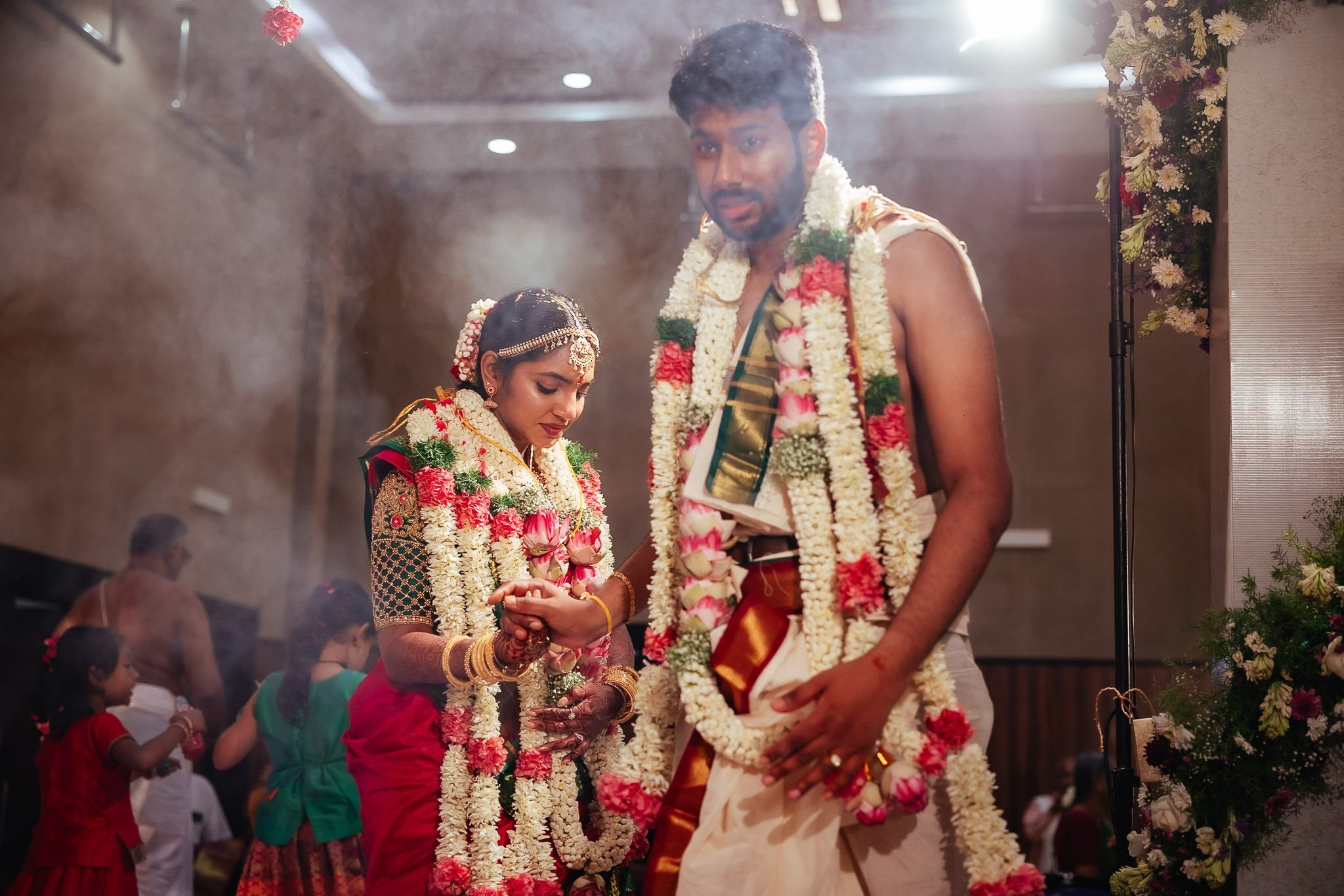 Candid TamBrahm Wedding Photography: Four Points by Sheraton Mahabalipuram