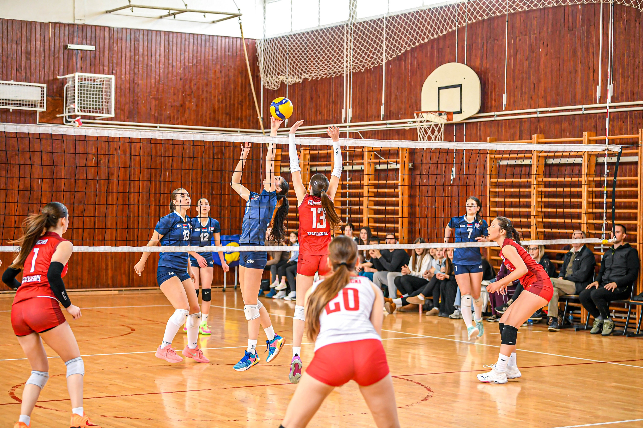 Odbojka 22.03.  Radnicki KG — BlockVolley JAG. Foto Simic Jagodina