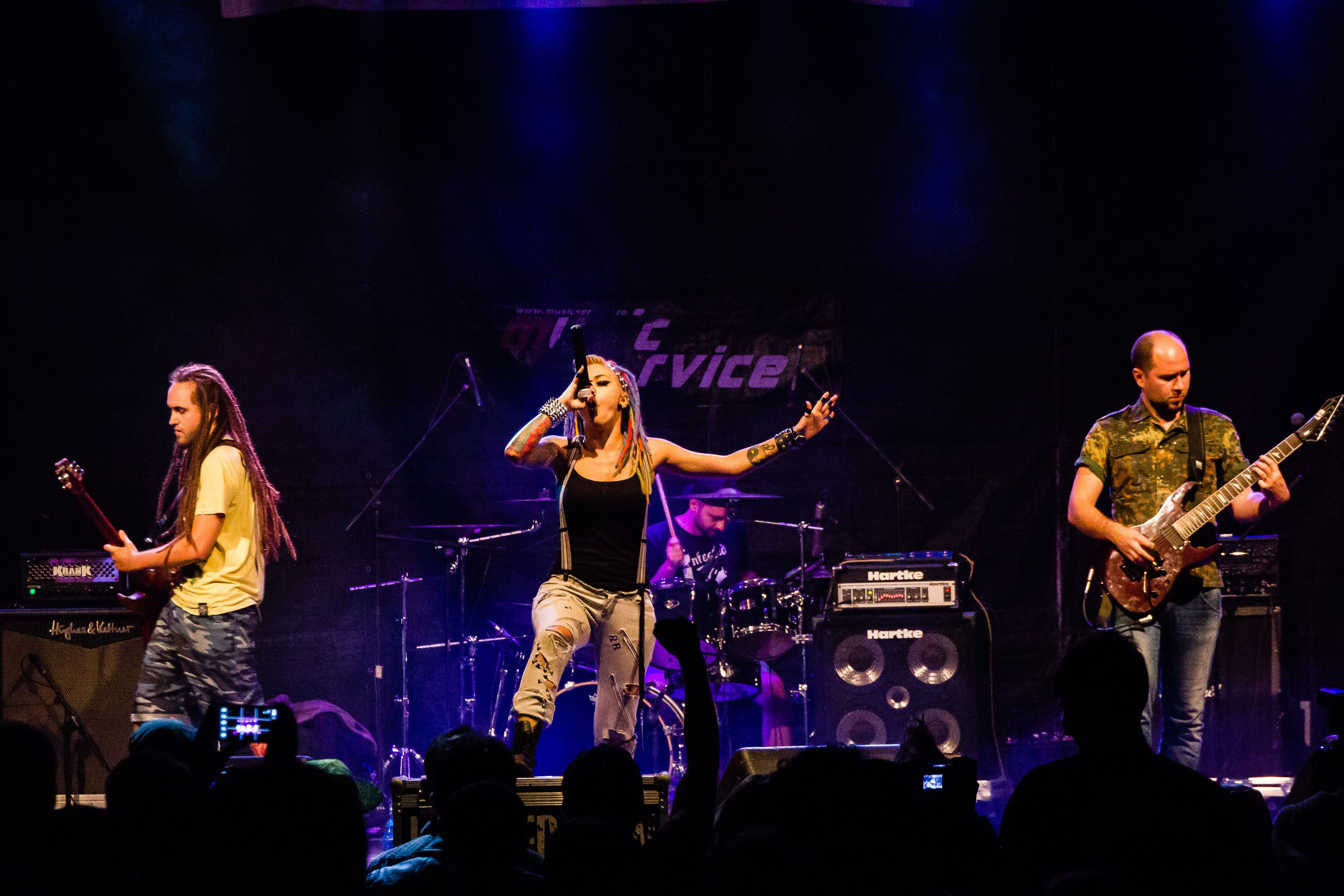 Infected Rain la Rocker’s Challenge, Sasca-Montană, 2013. Pagina principală