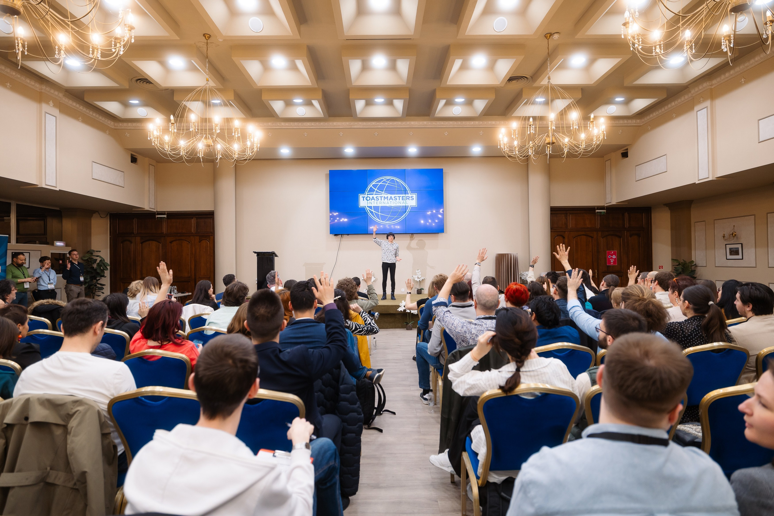 Toastmasters Conference. Marius Ciocan