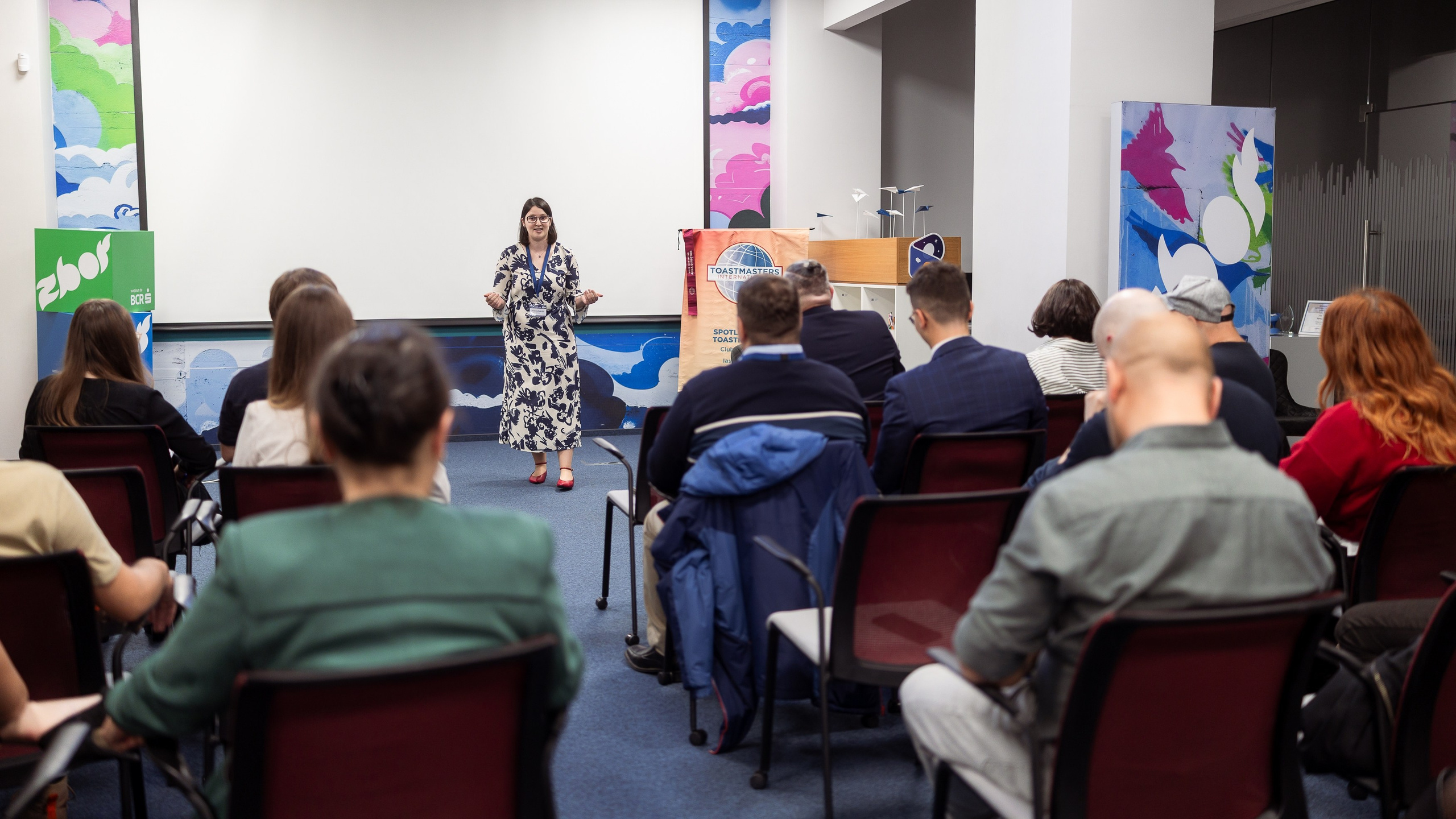 Toastmasters. Marius Ciocan