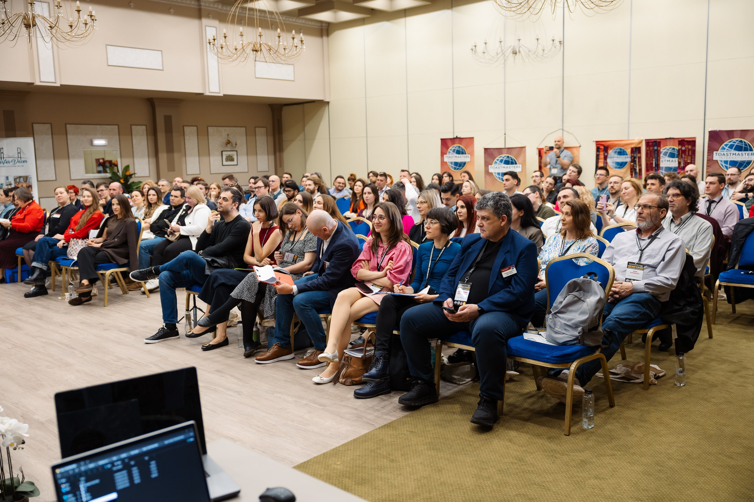 Toastmasters Conference. Marius Ciocan