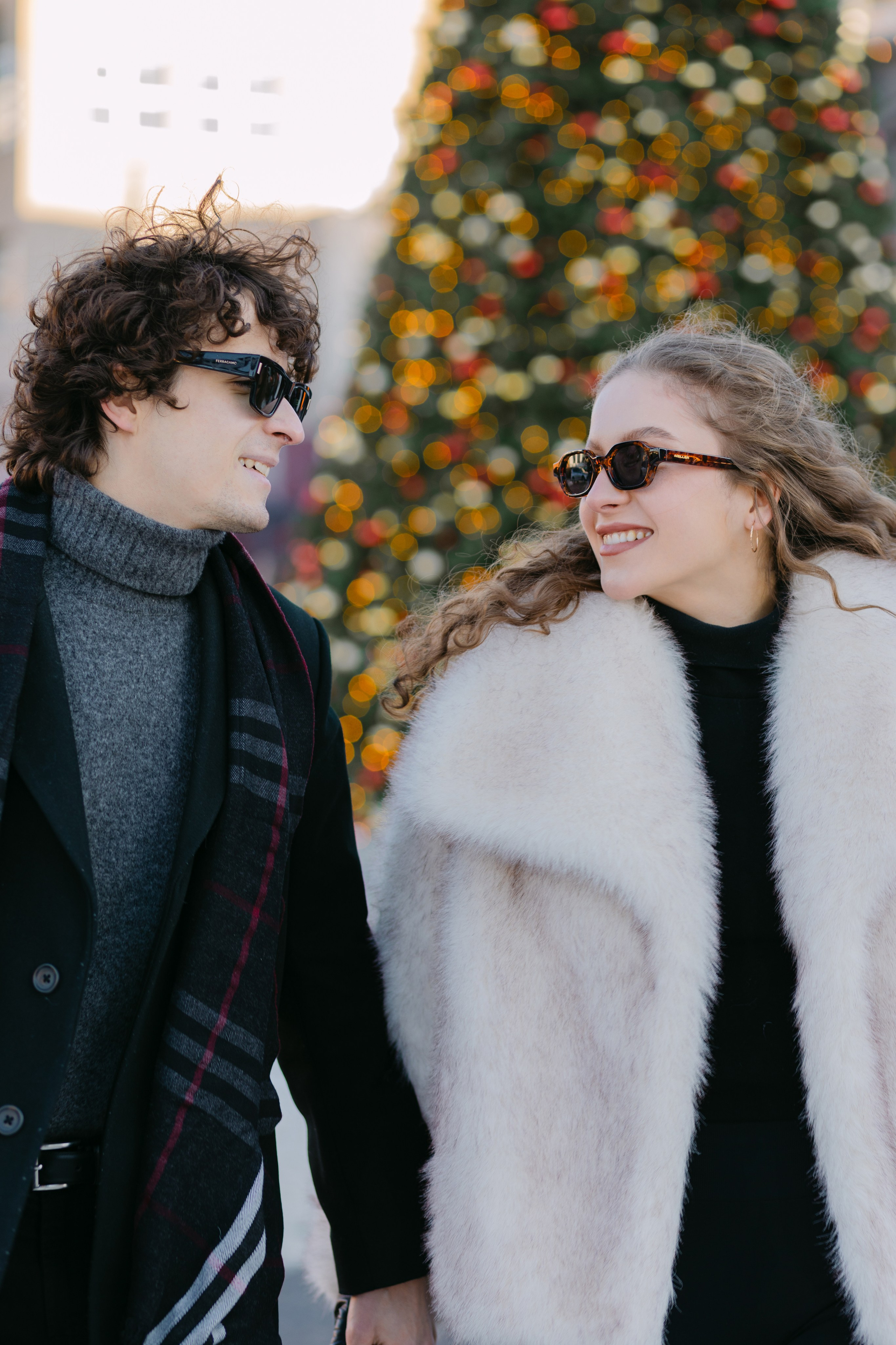 Christmas magic together. Home