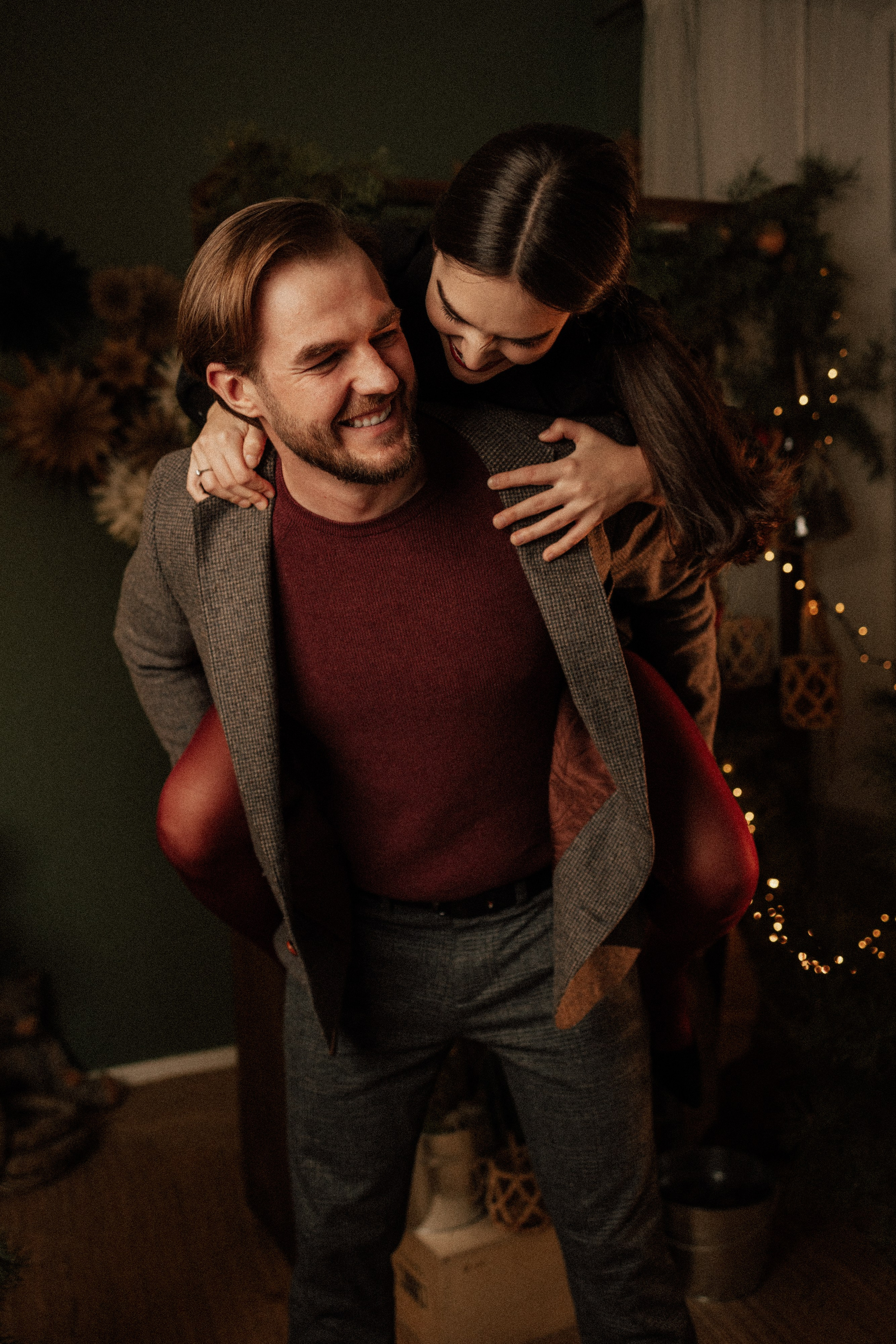 Christmas photoshoot. Destination wedding and fashion photographer in Riga Igor Davidovich