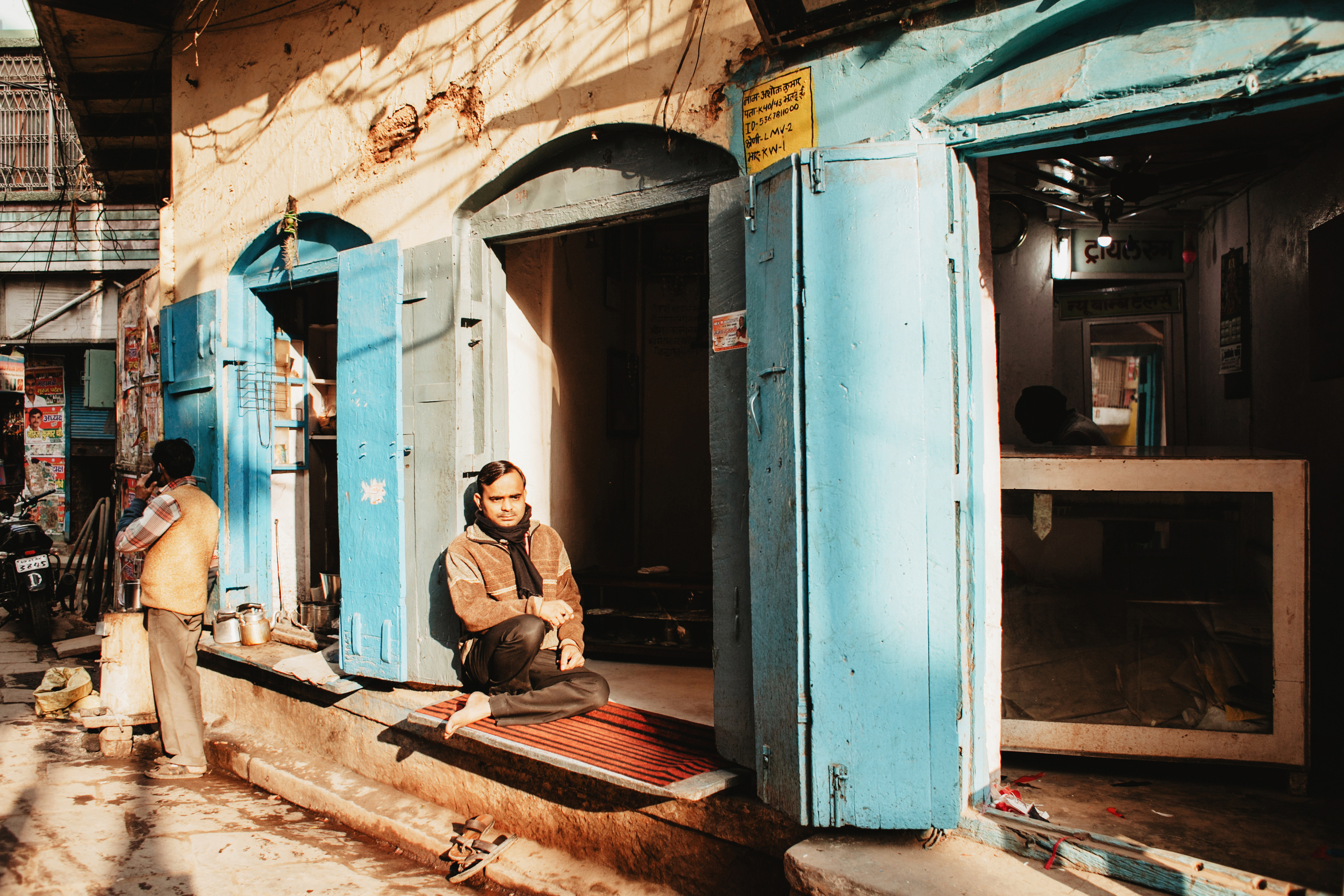 Стрит фотография из Варанаси. Photographer Anastasiya Dubrovina