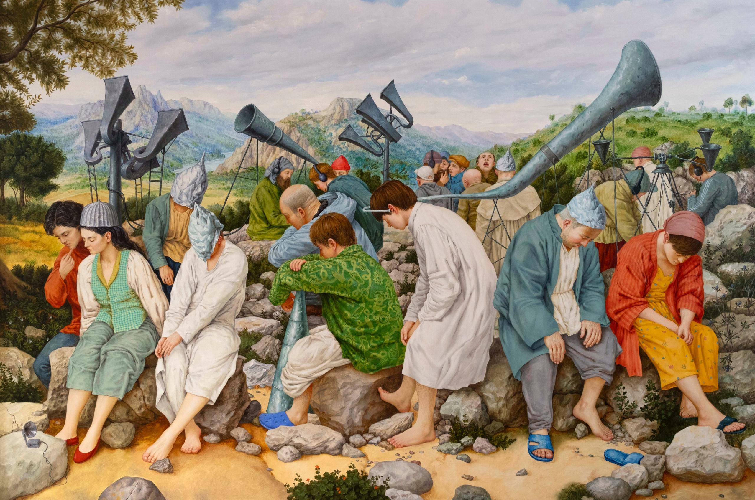 Waiting for the signal. Paul Rog