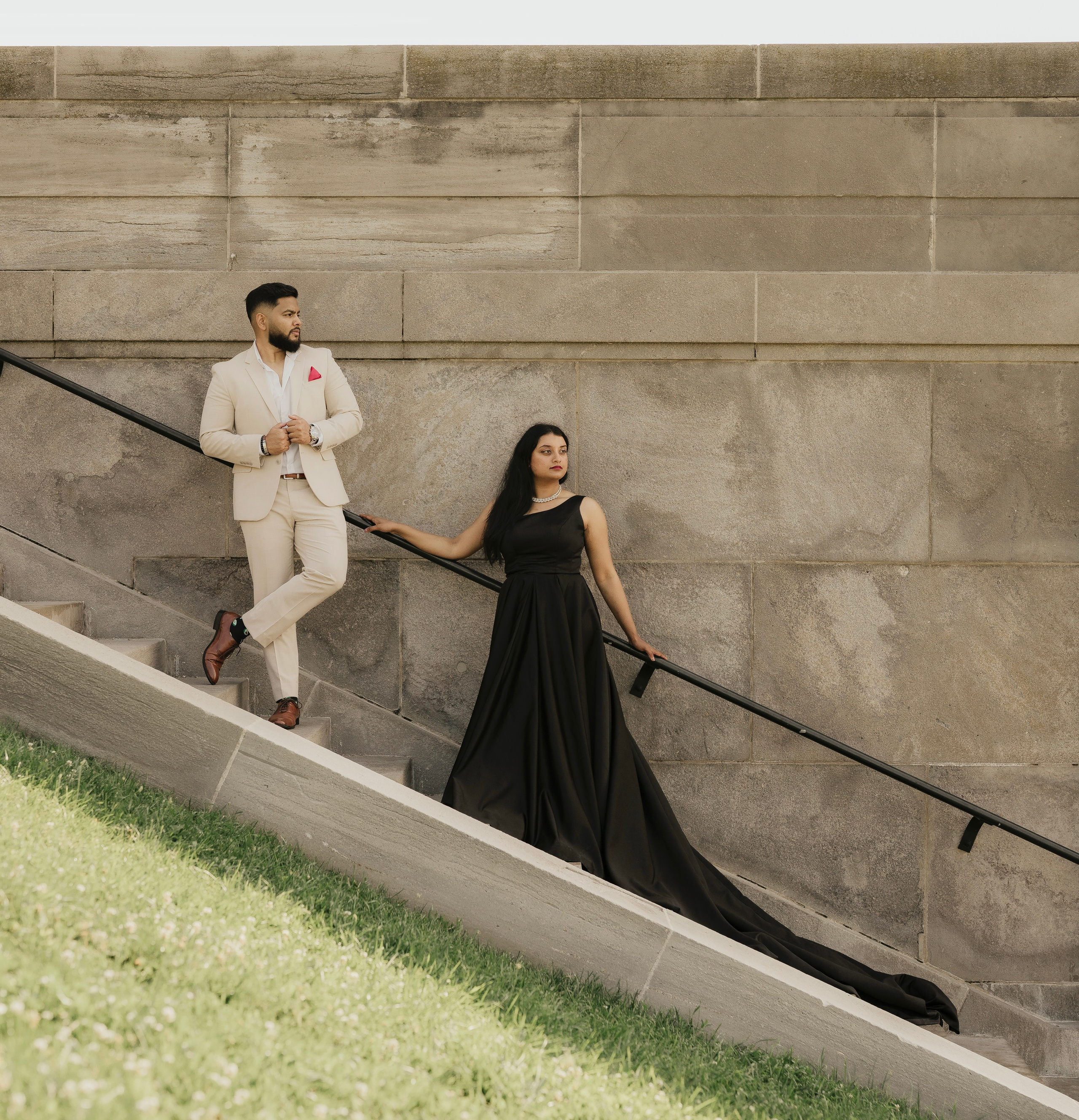 Couple Photoshoot at R.C. Harris Water Treatment Plant Toronto | Antevasi Studios